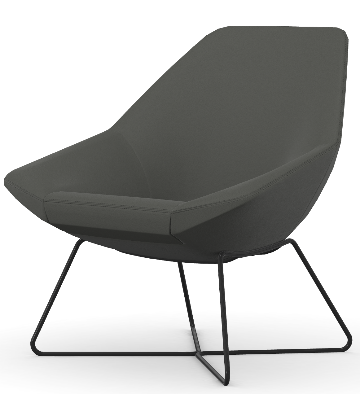 9 to 5 JAX Mid Back Lounge Chair (9211) - Ergonomic Office Chair for Home & Work - Perfect for Workstations, Conference Rooms, and Relaxation Areas