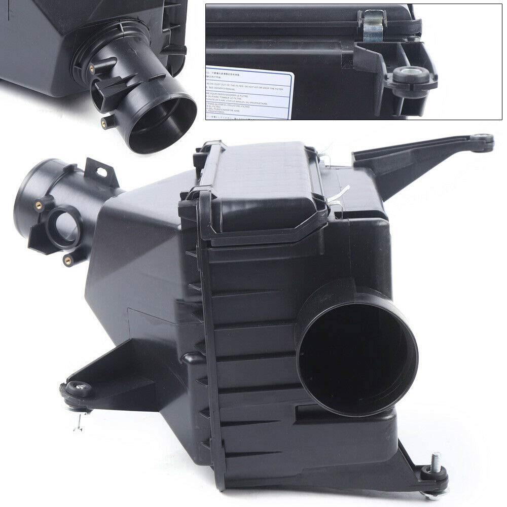 Toyota Tacoma 1999-2004 Air Cleaner Box Housing Replacement - Compatible with 2.4L 2.7L 3.4L Engines, Black Plastic Air Filter Assembly | Perfect for Off-Roading & Engine Maintenance