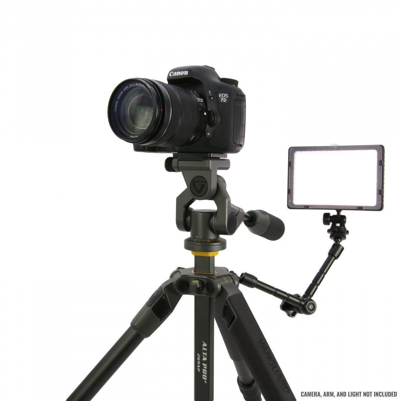 Alta Pro 2 264AO Professional Aluminum Tripod with 2-Way Pan Head for DSLR Cameras - Perfect for Photography, Videography & Travel Shooting