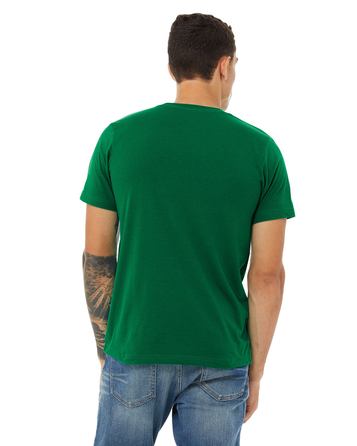 Bella + Canvas 3650 Unisex Poly Cotton Short Sleeve T-Shirt - Soft Comfortable Crew Neck Tee for Men & Women - Perfect for Casual Wear, Gym, Workout & Everyday Use