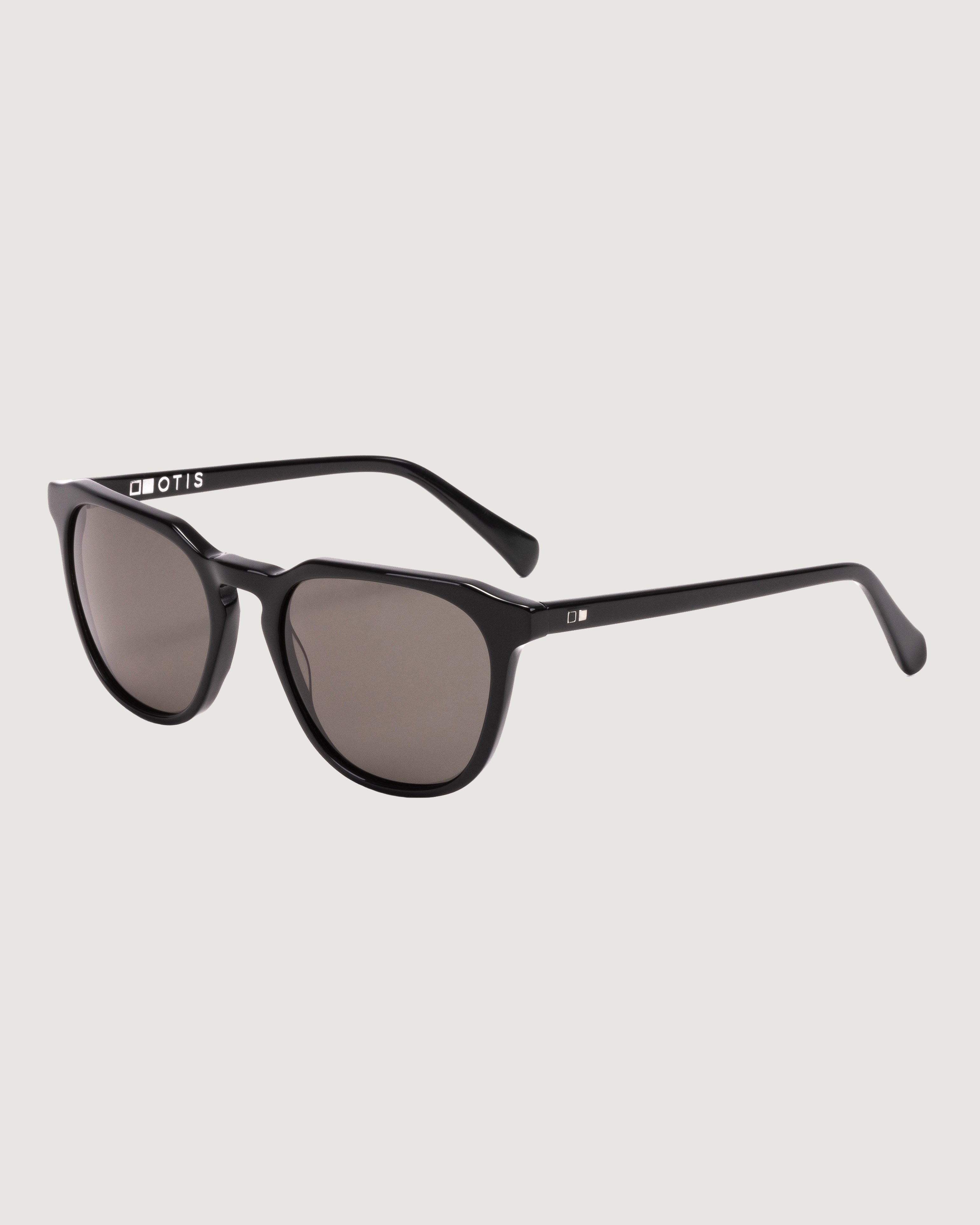 OTIS Divide Sunglasses for Men & Women - Eco-Friendly Matte Black Frame with Neutral Grey Lenses - UV Protection, Lightweight & Stylish for Outdoor Activities, Driving, Beach & Travel