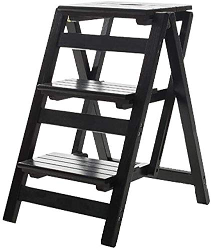 3-Step Foldable Step Stool for Home, Multifunctional Climbing Stool with Non-Slip Surface - Perfect for Kitchen, Bathroom, Bedroom, and Kids' Safe Climbing