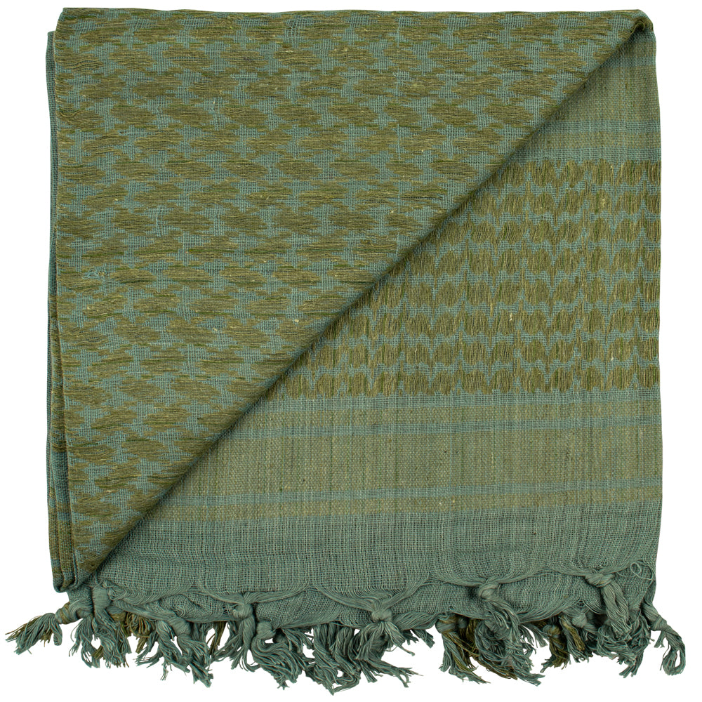 Light Blue and Green