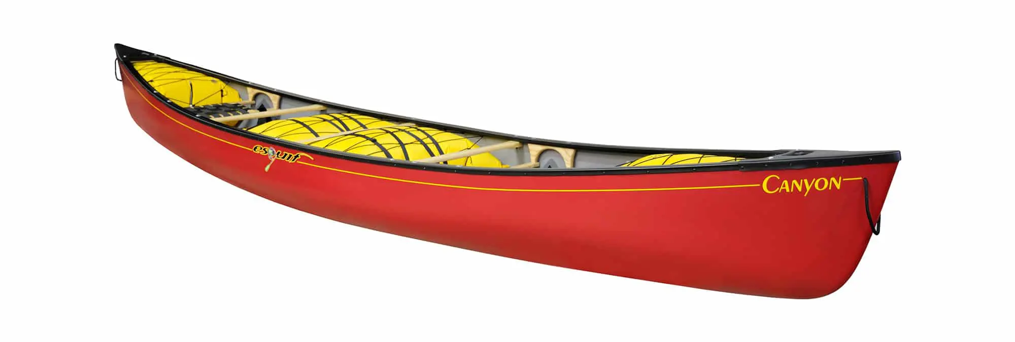 **Red Canyon Canoe with Skid & Tandem Outfit Kit - Perfect for Outdoor Adventures, Camping, and Water Sports**