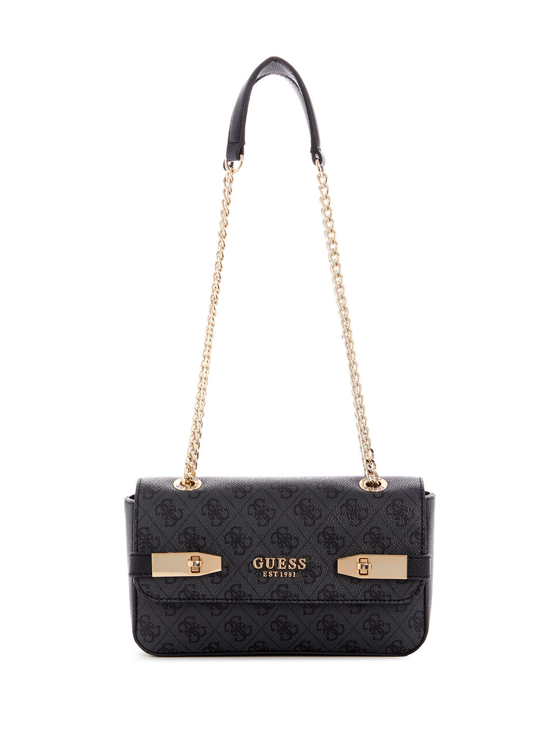 Stylish Coal Zadie Logo Convertible Crossbody Bag for Women - Perfect for Work, Travel & Everyday Use