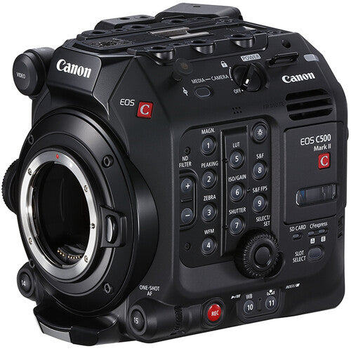 Canon EOS C500 Mark II 5.9K Full Frame Cinema Camera Body (EF Mount) - Professional 4K Video Recording for Film Production & Documentary Shooting