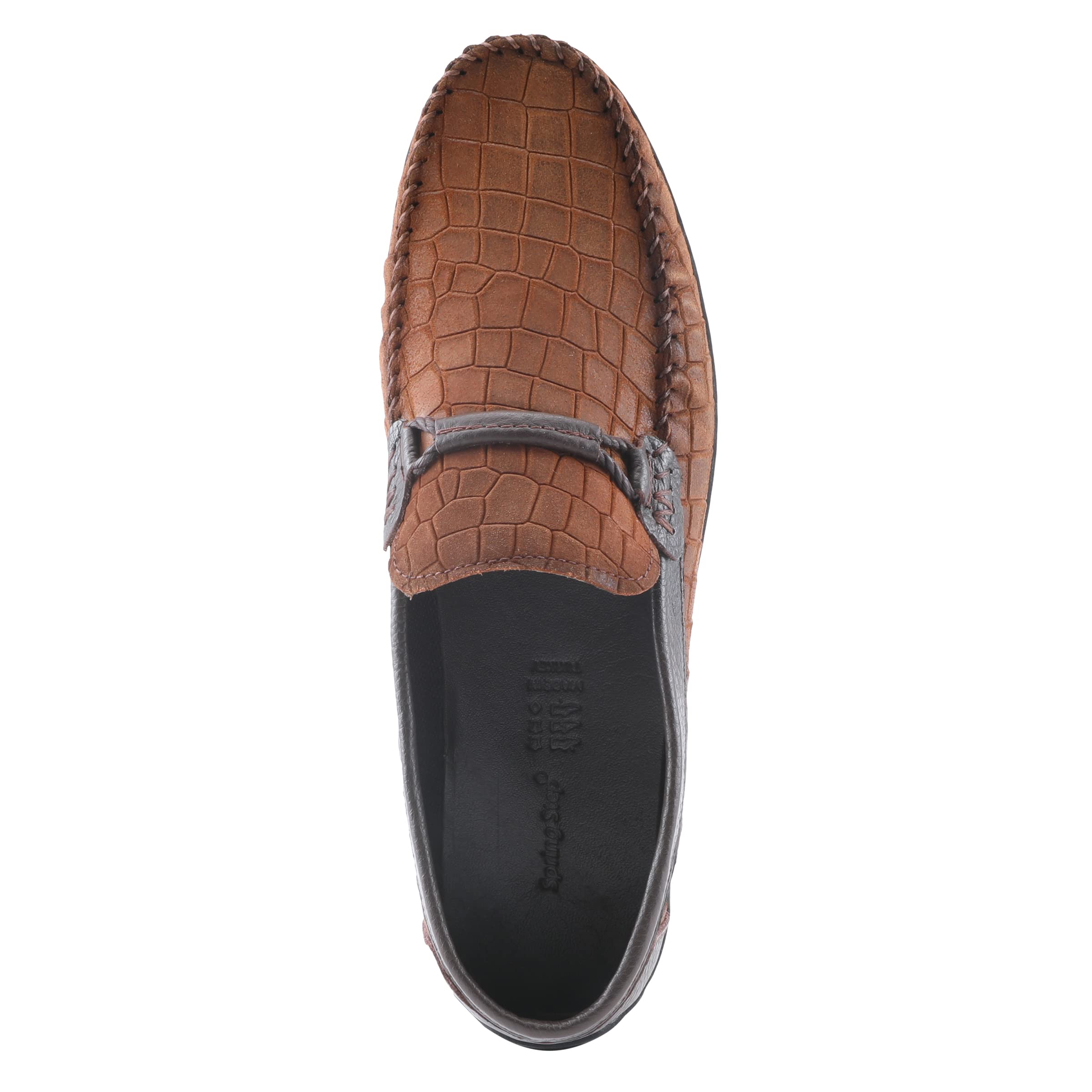 Spring Step Men's Luciano Slip-On Comfortable Loafers - Casual Shoes for Work, Walking & Everyday Wear