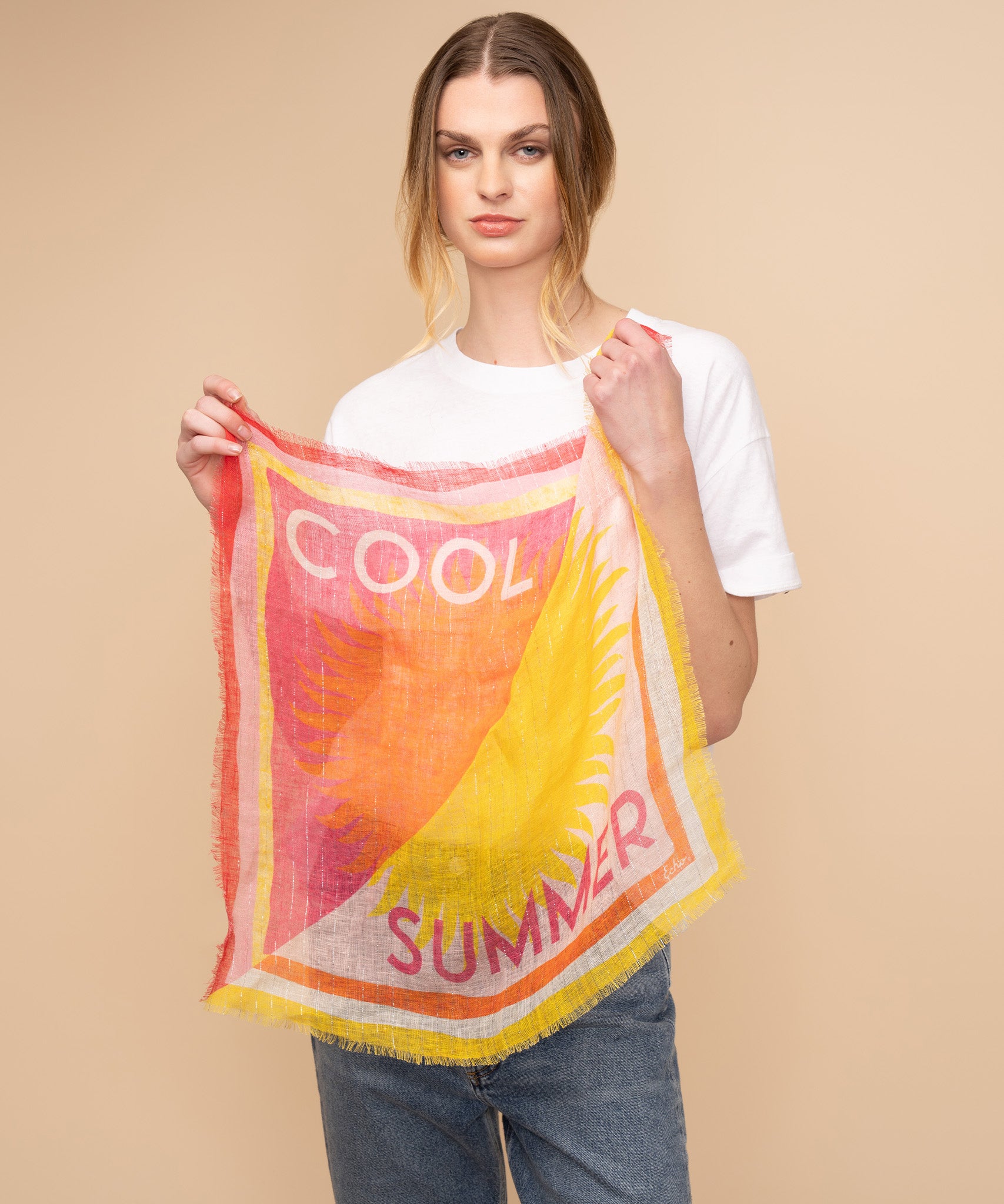 Cool Summer Bandana - Lightweight & Breathable Cotton Bandana for Men & Women - Perfect for Outdoor Activities, Hiking, Running & Sun Protection