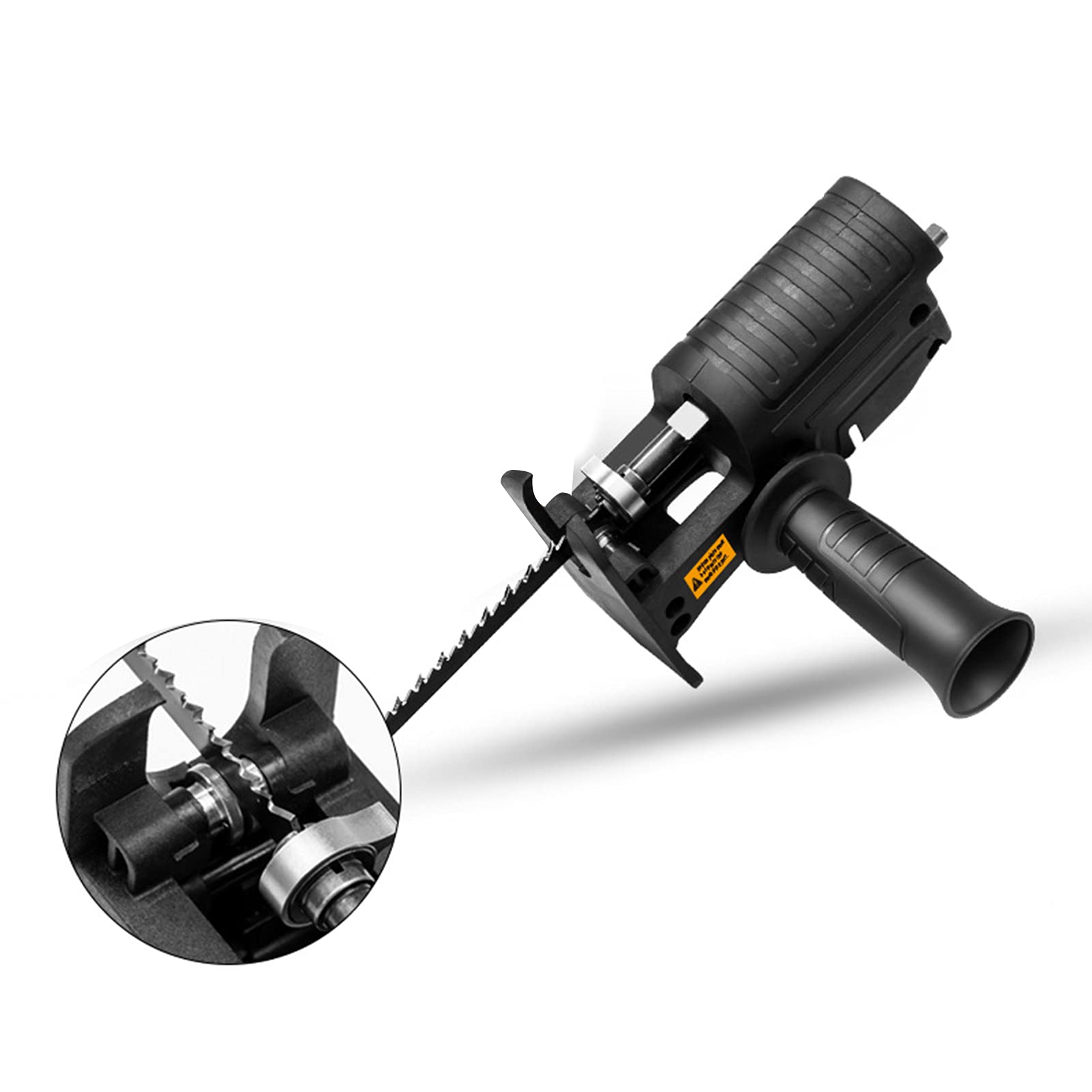 01SHIRTS Cordless Reciprocating Saw - 20V Electric Saw with Battery & Charger - Powerful Wood Cutting Tool for DIY Home Projects, Construction, and Woodworking - Portable Handheld Saw for Pruning, Demolition, and Metal Cutting
