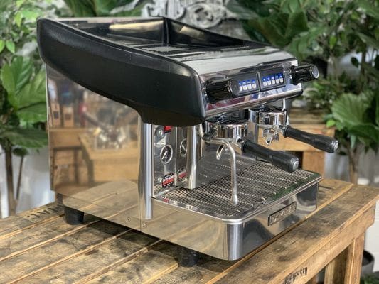 Expobar MegaCrem 2 Group Compact Espresso Machine - Professional Coffee Maker for Cafes, Restaurants & Home Baristas - Perfect for High Volume Brewing & Latte Art