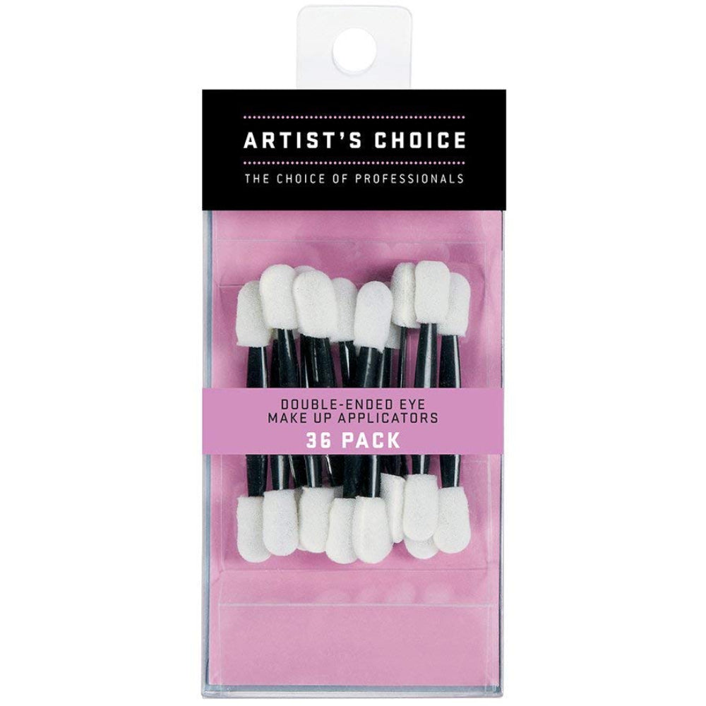 Double Ended Eye Makeup Applicators - 36 Pack | Professional Cosmetic Sponge Tips for Eyeshadow, Eyeliner & Concealer | Perfect for Makeup Artists, Salons & Home Beauty Routines