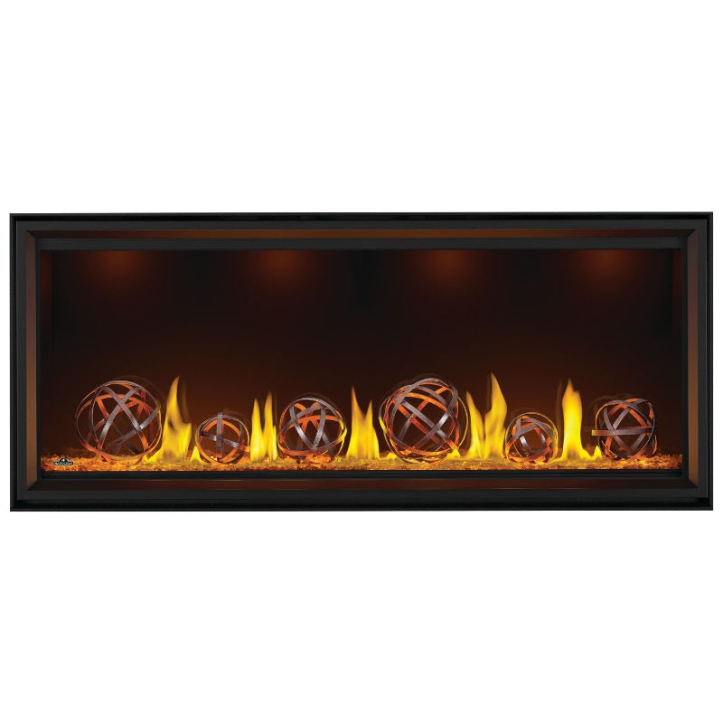 Napoleon TLV62N Tall Vector 62 Linear Direct Vent Gas Fireplace - Modern Heating for Living Rooms & Patios