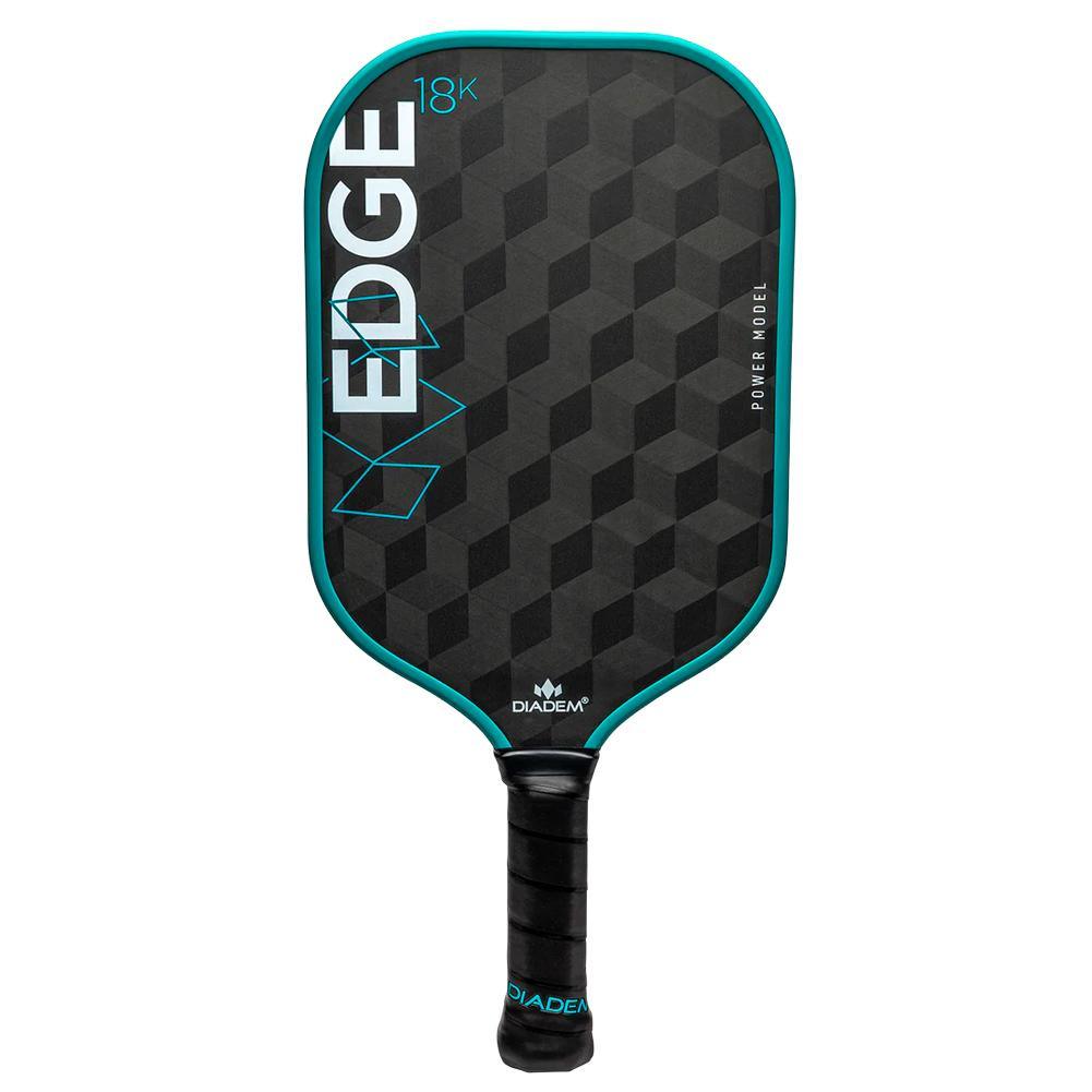 Premium 18k Gold Edge Pickleball Paddle - Teal Color | Professional-Grade Performance for Competitive Play | Perfect for Outdoor & Indoor Court Games