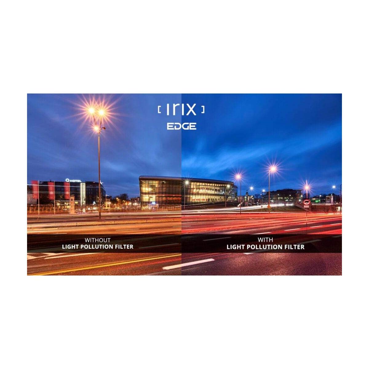 Irix Edge Light Pollution Filter 95mm - Reduce Glare & Enhance Night Sky Photography - Perfect for Astrophotography & Cityscape Shooting