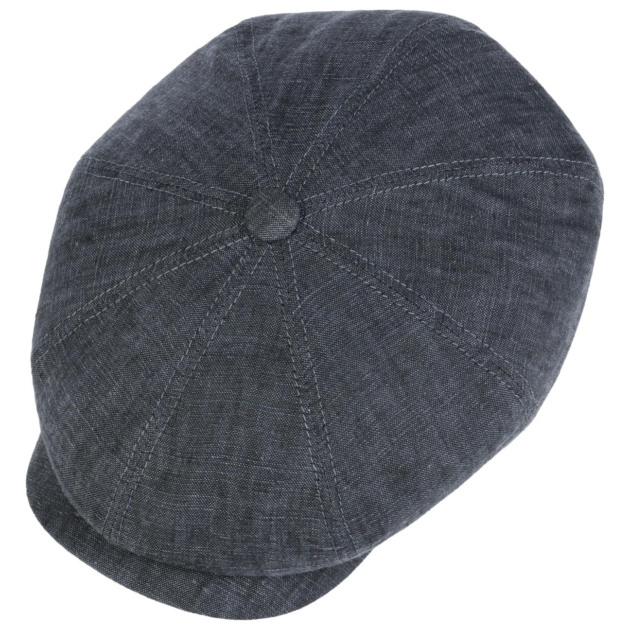 Stetson Hatteras Linen Newsboy Cap for Women & Men - Premium EU-Made Summer Hat | Perfect for Beach, Casual Outfits & Outdoor Activities