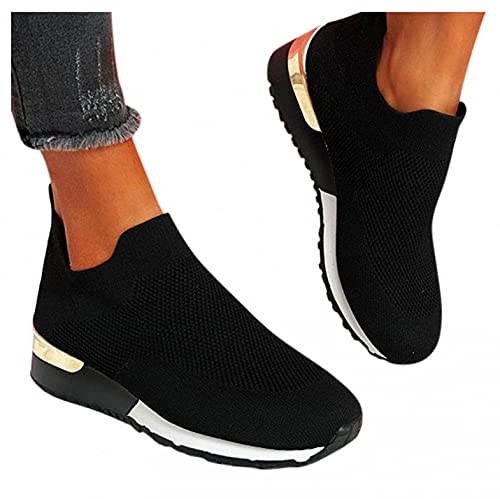 Xudanell Women's Running Shoes - Breathable Sock Sneakers with Rubber Sole for Exercise, Jogging & Road Running - Lightweight Gym Workout Shoes for Women | Perfect for Fitness, Walking & Daily Wear