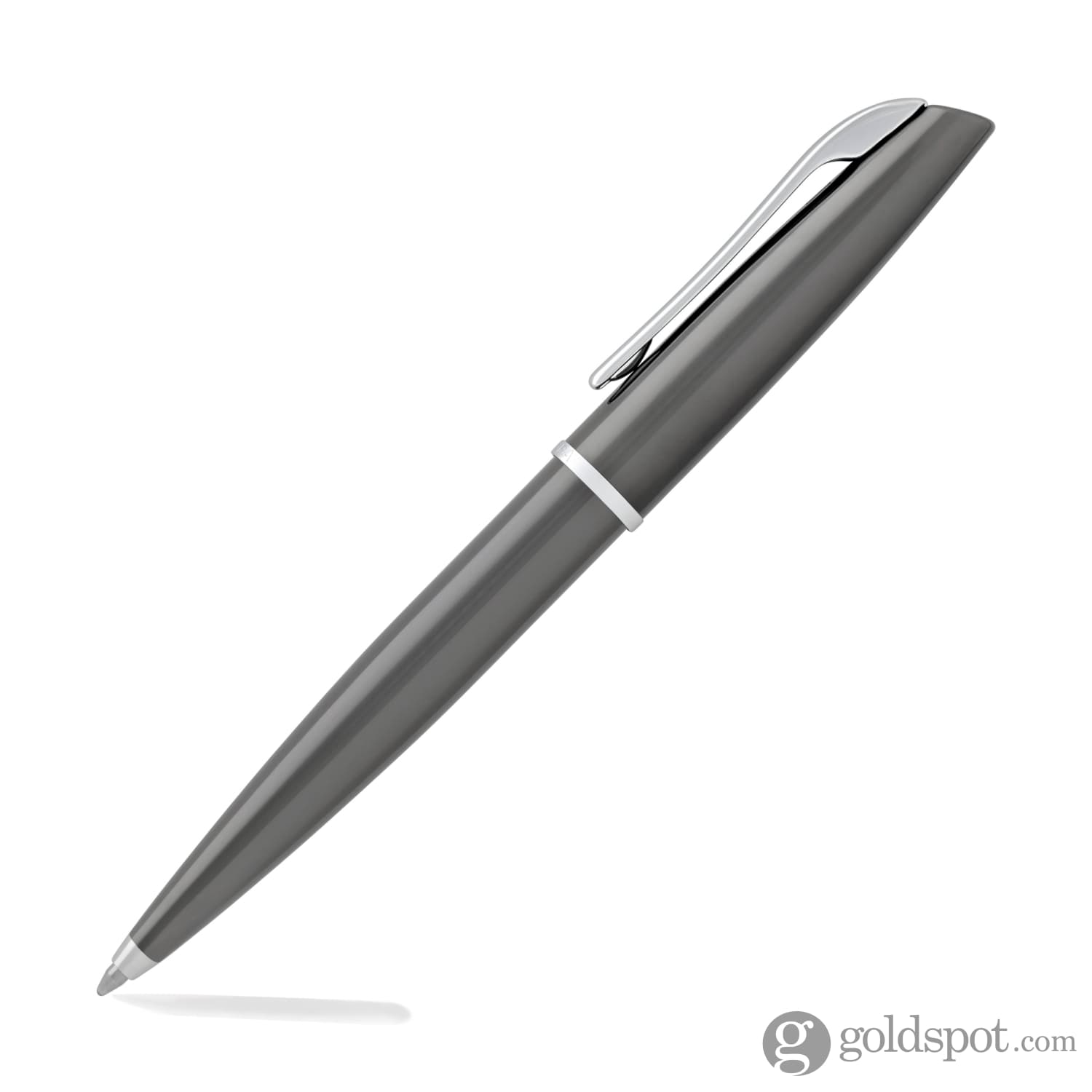 Premium Aurora Style Ballpoint Pen - Shiny Gunmetal Finish for Smooth Writing | Ideal for Office, School & Gift Giving