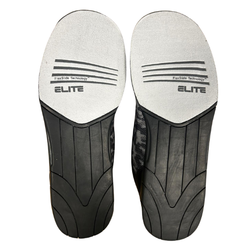 ELITE Men's Pinnacle Grey Camo Athletic Bowling Shoes - Lightweight Comfort for Competitive Play & Casual Wear - Perfect for League Nights, Tournaments & Practice Sessions