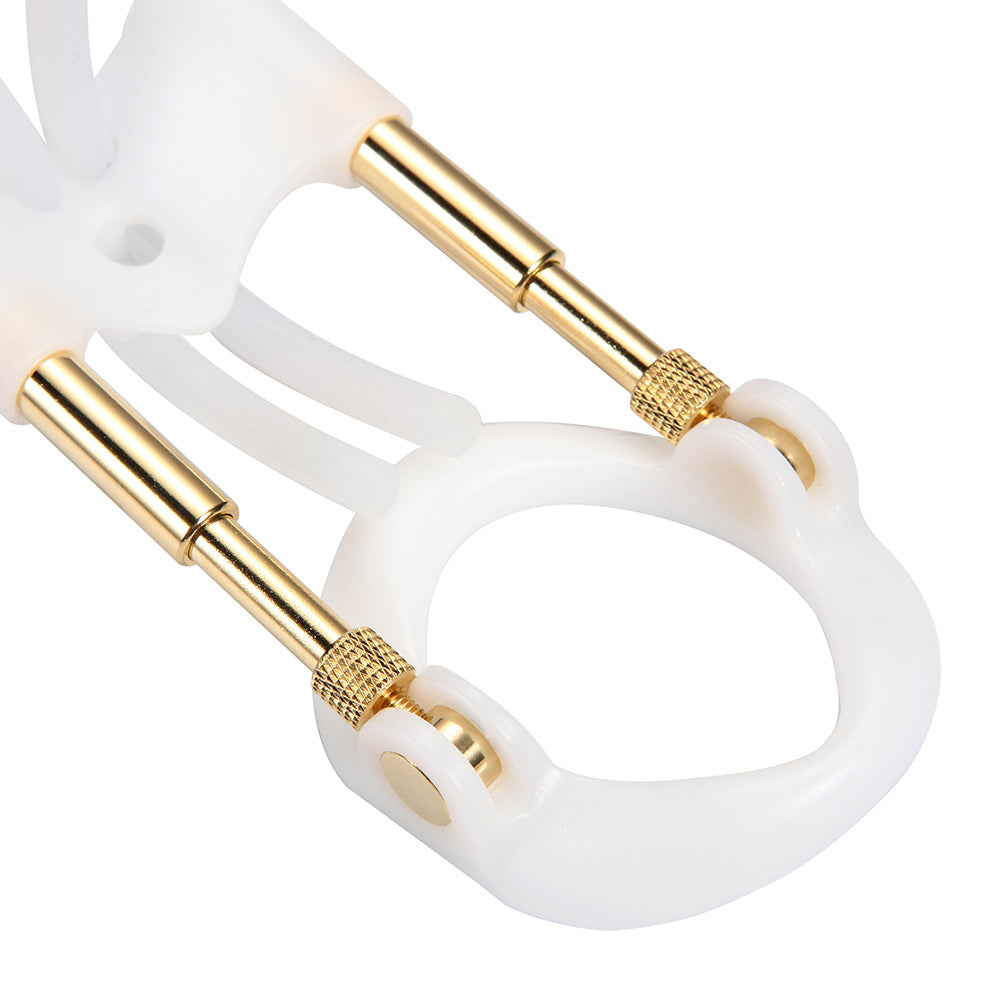 24K Gold Penis Extender for Men - Easy Max Size Enhancement Device for Male Growth & Performance - Perfect for Intimate Moments & Confidence Boosting