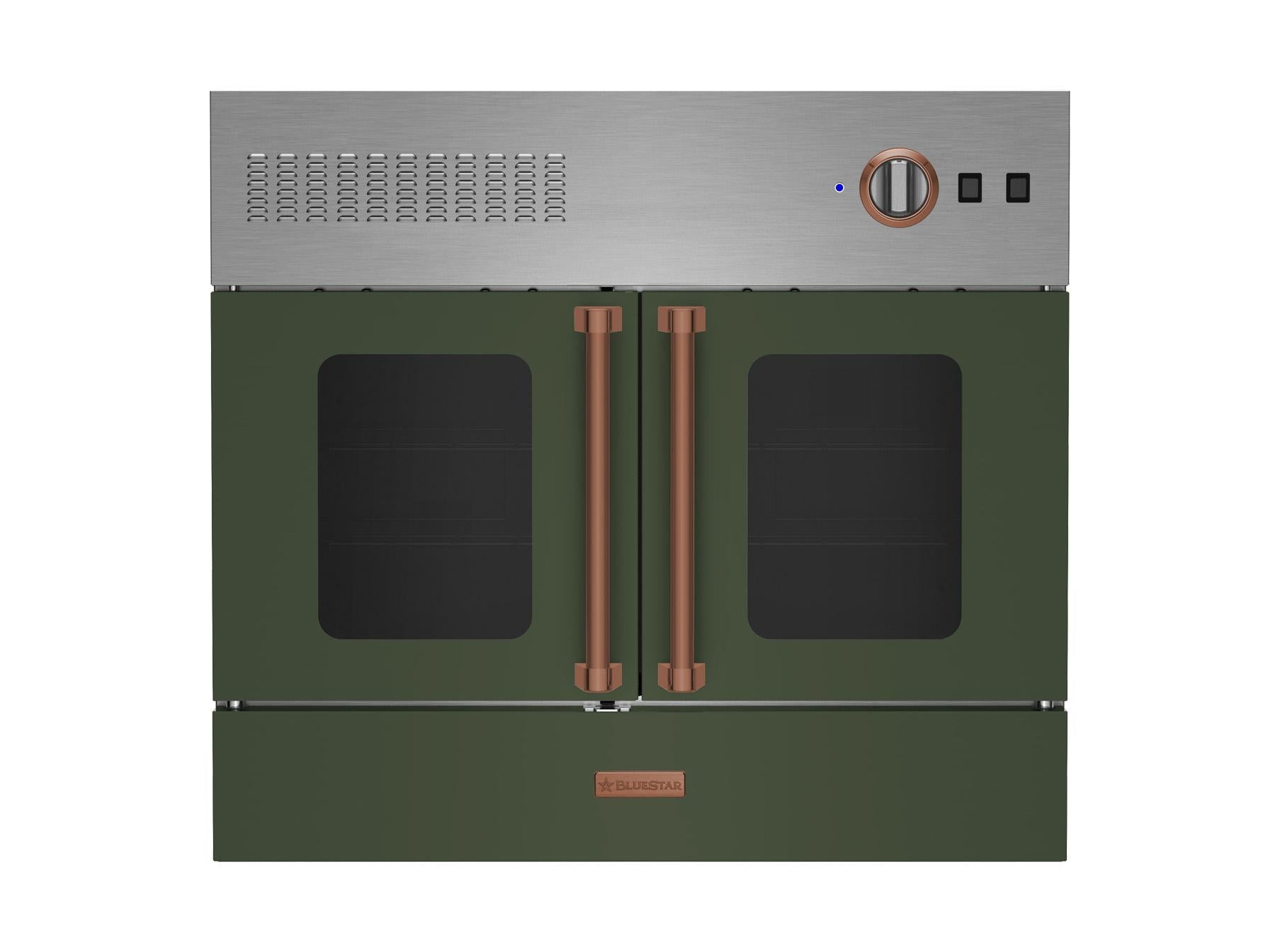 Bluestar BWO36AGSV2 36 Inch Professional Gas Wall Oven with French Doors - Perfect for Home Chefs & Entertaining
