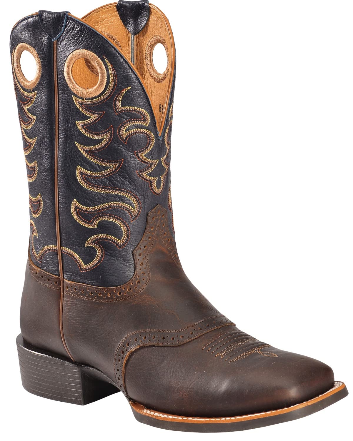 Cody James Men's Xero Gravity Gibson Western Boots - Performance Cowboy Boots for Riding & Work - Durable Leather Saddle Vamp - Style Bbmp-613 - Perfect for Ranch Work, Rodeo & Country Fashion