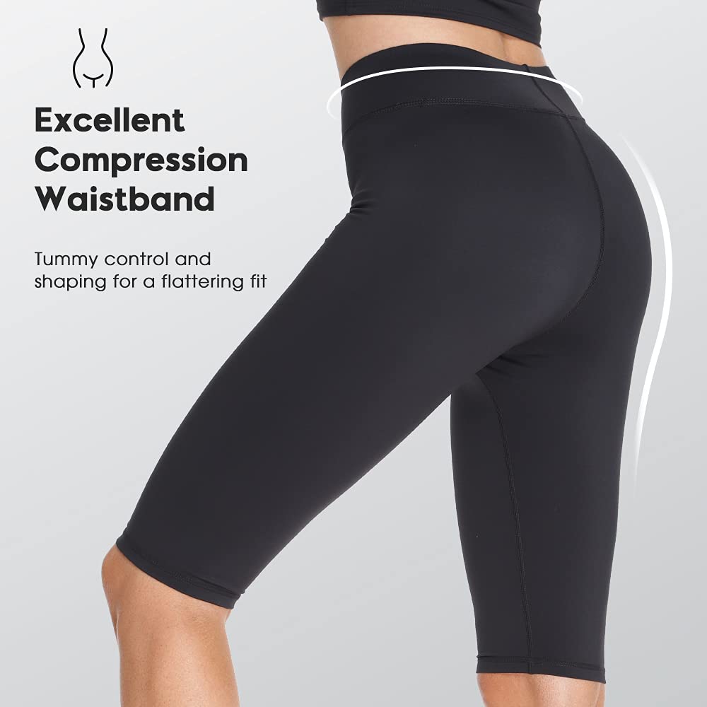 MANCYFIT Women's High Waist Yoga Shorts - 13