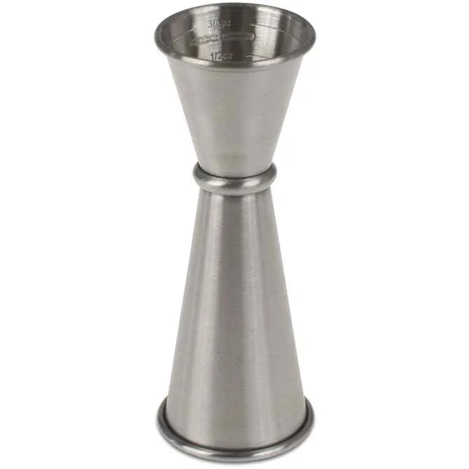 Premium Japanese Style Jigger - 1 oz & 2 oz Dual Measuring Cup for Cocktails - Perfect for Bartenders, Mixologists & Home Bars - Ideal for Crafting Martinis, Margaritas & Precision Cocktails