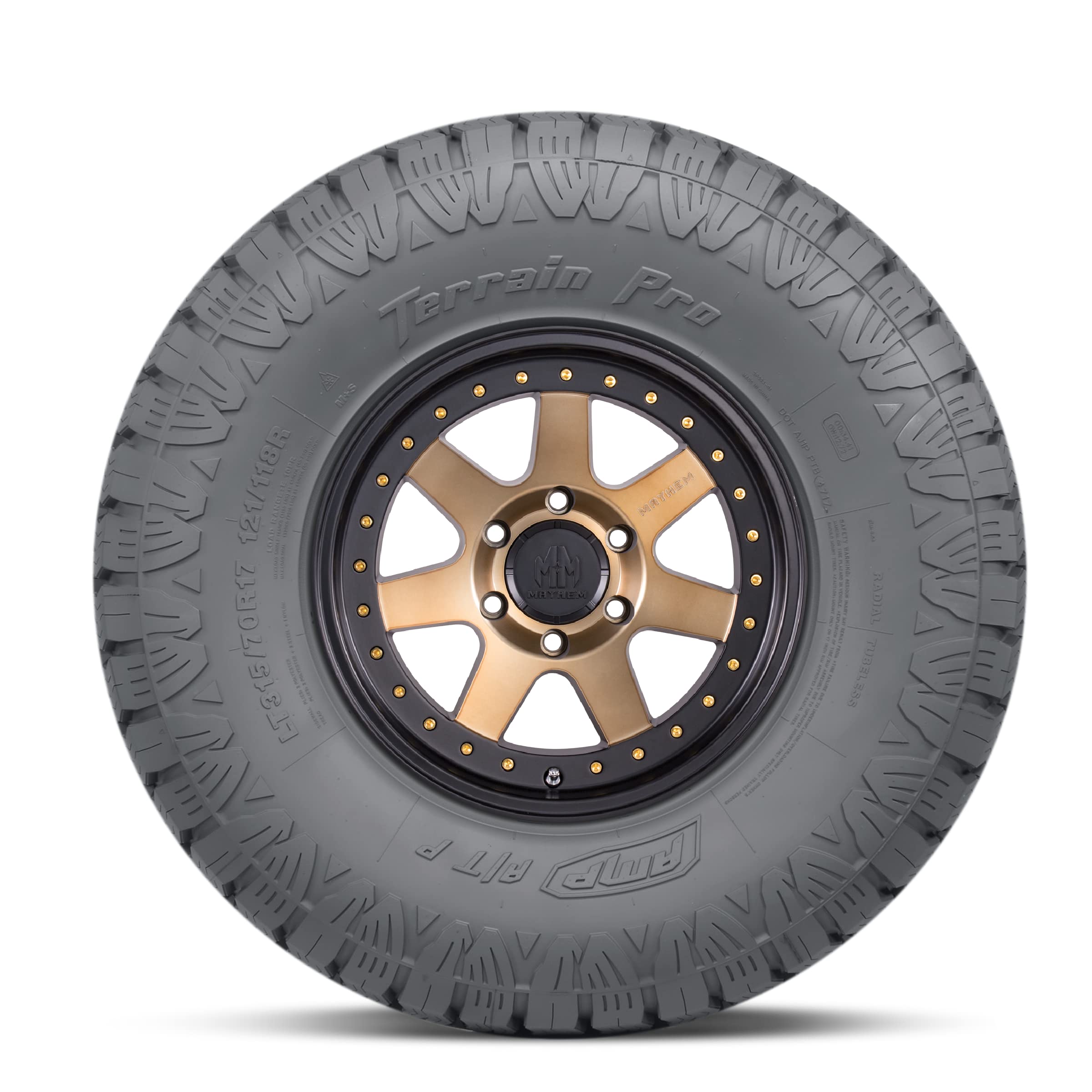 285/70R17 Terrain Pro All-Terrain Tires - Durable Off-Road & Highway Tires for Trucks & SUVs - Perfect for Adventure, Camping & Daily Driving