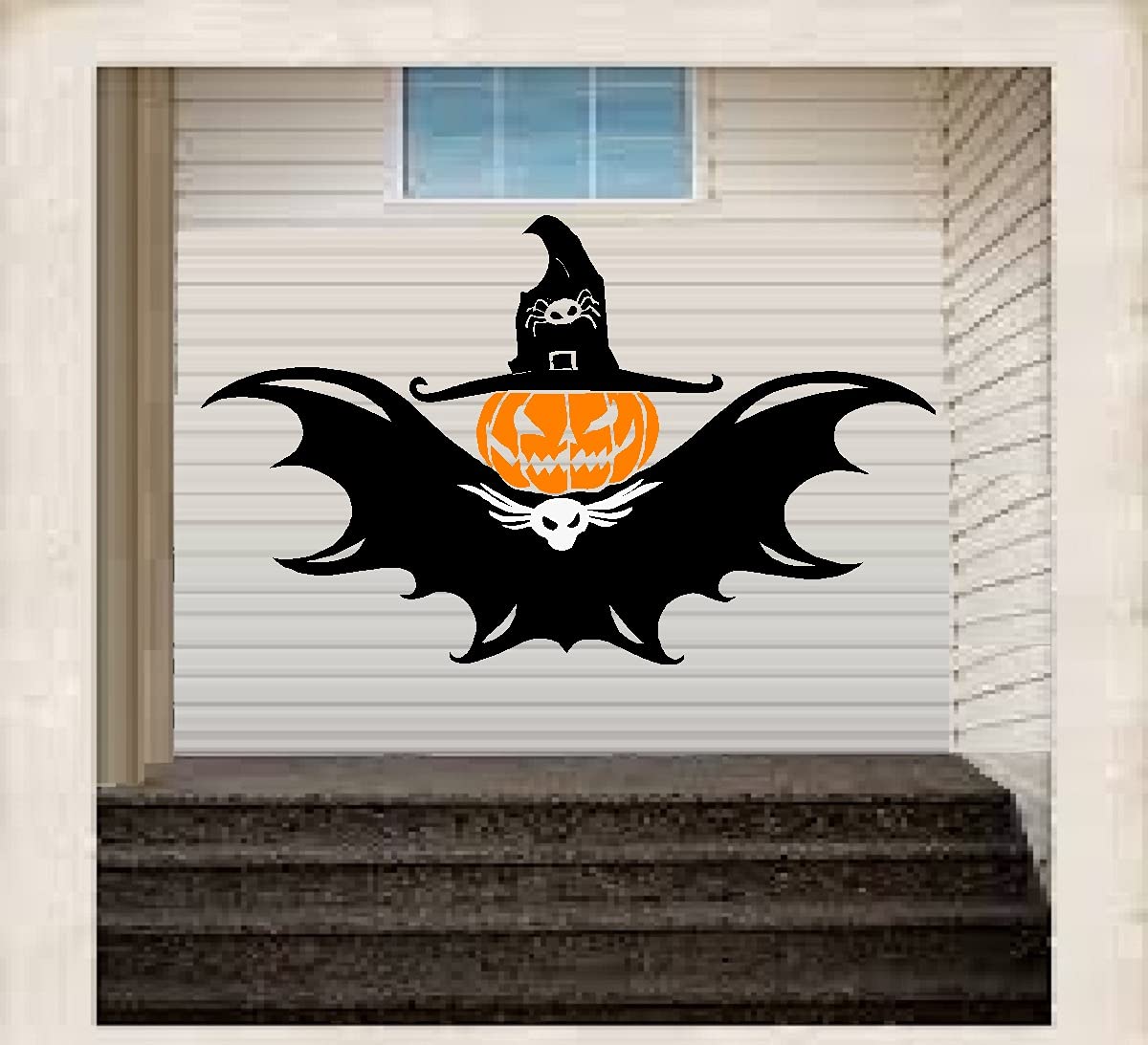 Jack-O-Bat Halloween Wall & Window Decal - Large 30
