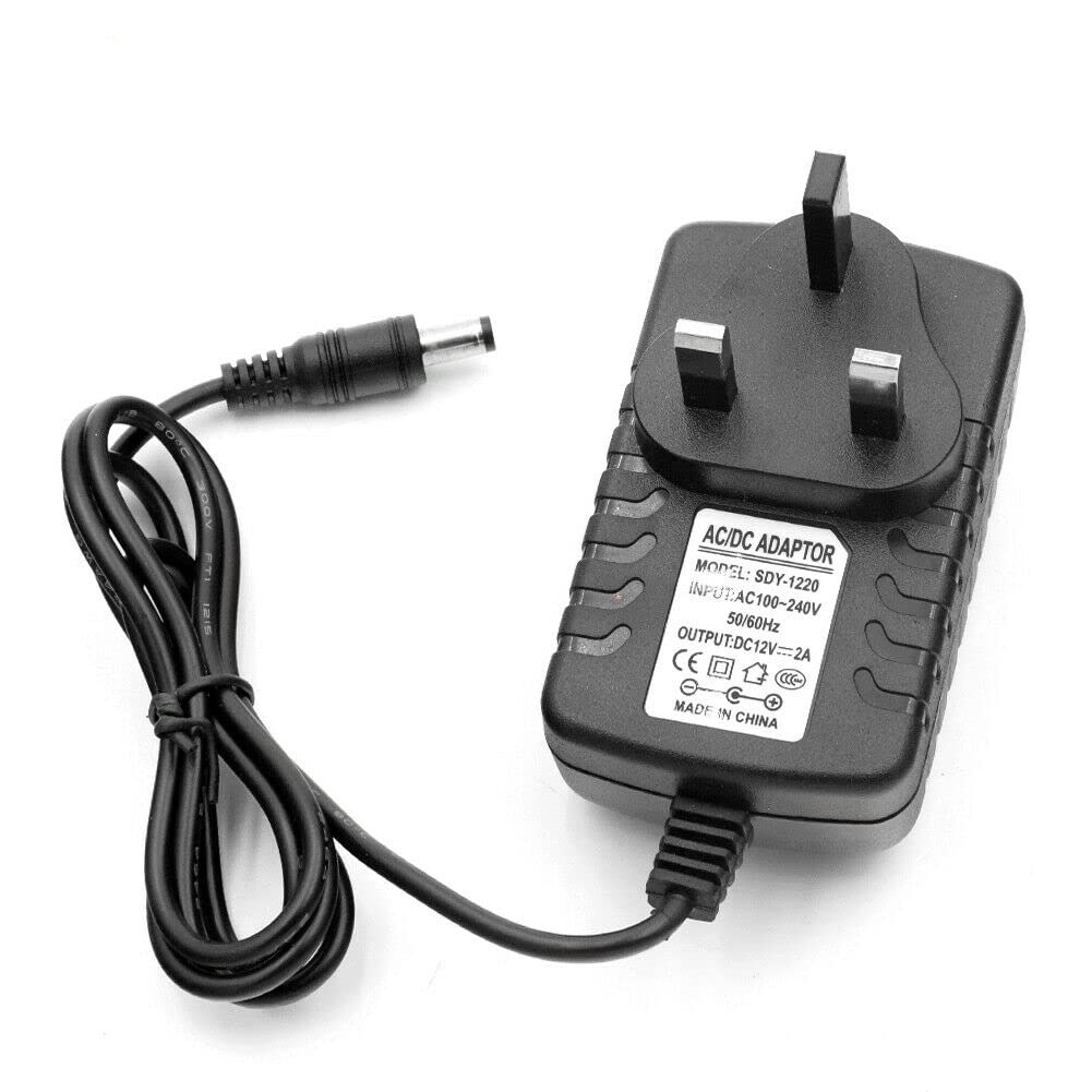 12V Replacement Power Adapter for Roberts Radio Stream93i DAB Radio - AC Wall Charger & Power Supply Cord - Perfect for Home, Office, or Travel Use