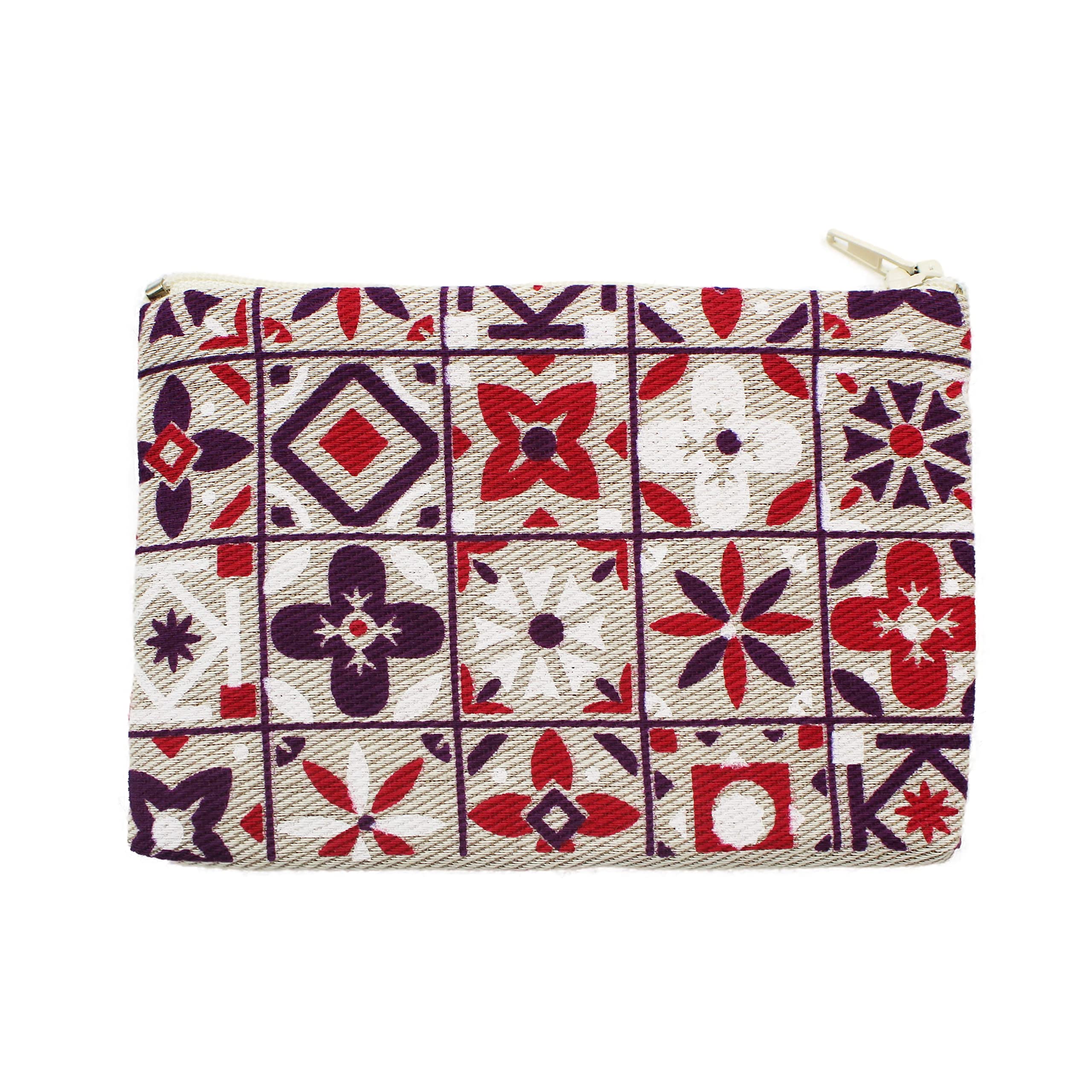 Mini Viana Hearts Zipper Pouch - Cute Cosmetic Bag for Makeup, Travel & Daily Essentials - Perfect Organizer for Toiletries, Jewelry & Small Accessories (Ideal for Travel, Gym & School)