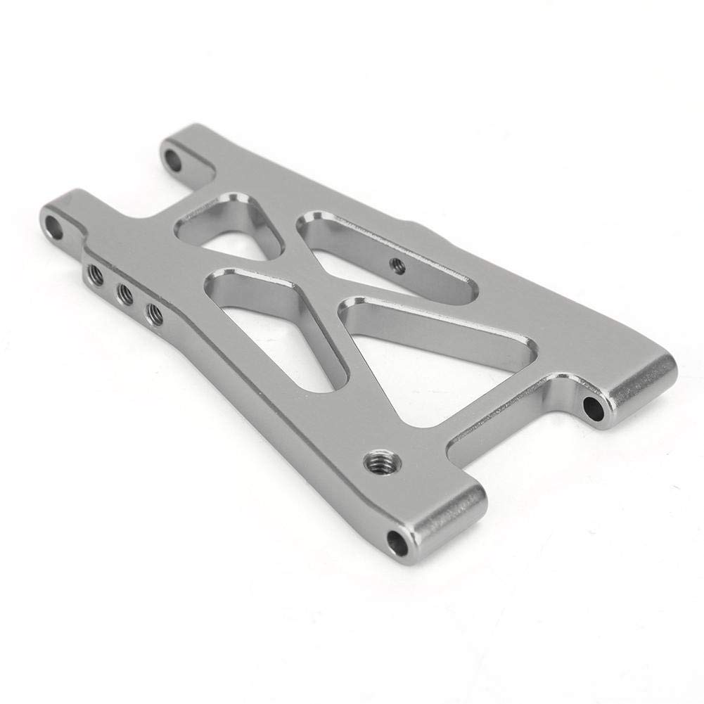 Dilwe RC Rear Lower Arm - 2PCS Metal Rear Lower Swing Suspension Arm for KYOSHO 4WD Optima 1/10 RC Off-Road Car (Silver) | Upgrade & Replace Worn Parts for Smoother Off-Road Racing Performance