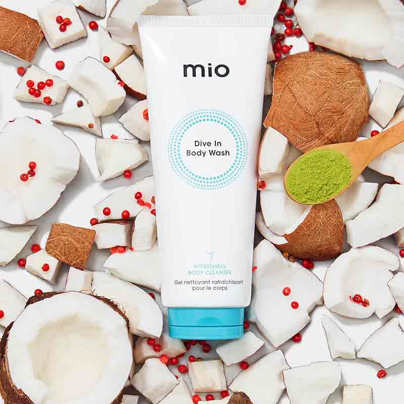 Mio Dive In Body Wash - Hydrating & Refreshing Shower Gel for Smooth Skin | Perfect for Daily Use & Post-Workout Shower