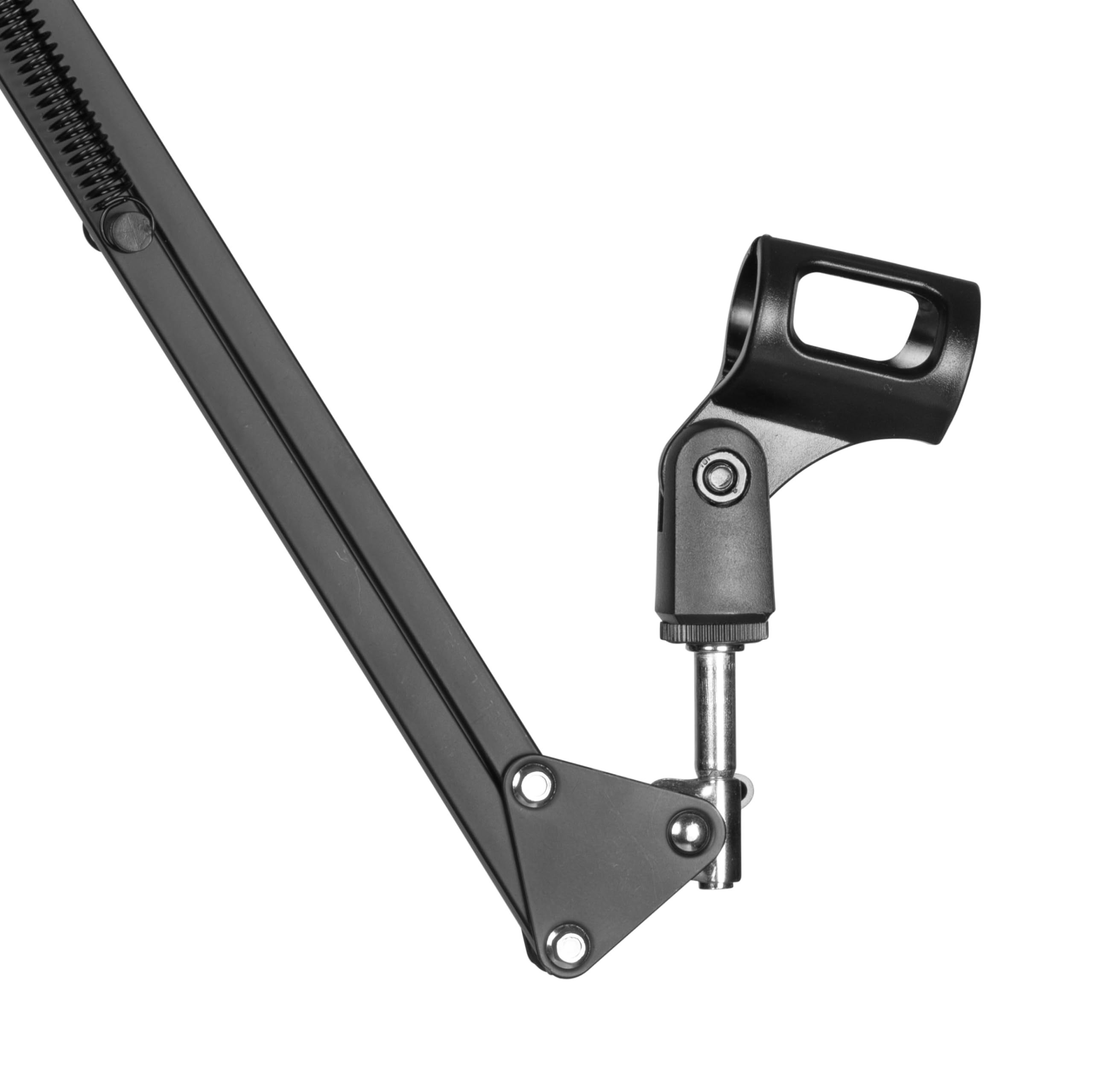 Gator Frameworks 6-in-1 Content Creator Streaming Desktop Stand Set - Smartphone, Tablet & Laptop Holder with VESA Mount, Ring Light & Mic Boom Arm (Black, GFW-STREAMSTAND) - Perfect for Live Streaming, YouTube Videos, Podcasting & Home Office Setup
