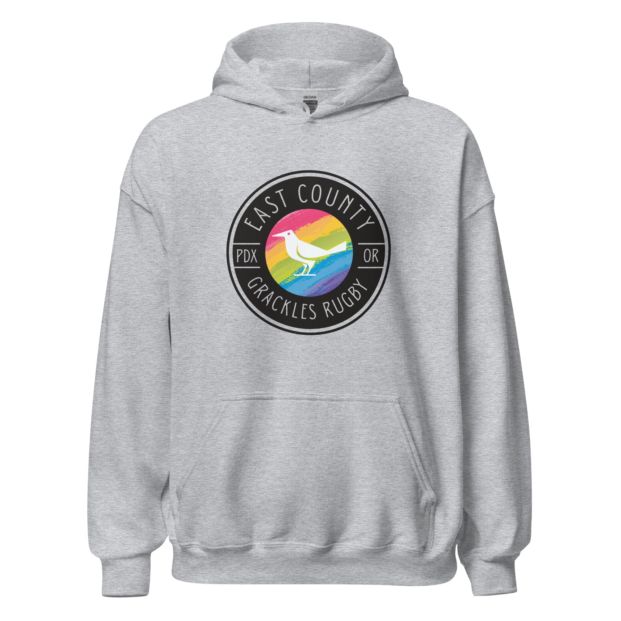 East Co. Grackles Heavy Blend Hoodie - Premium Cotton Pullover for Men & Women | Cozy Streetwear & Loungewear for Casual Outfits, Gym, and Outdoor Activities
