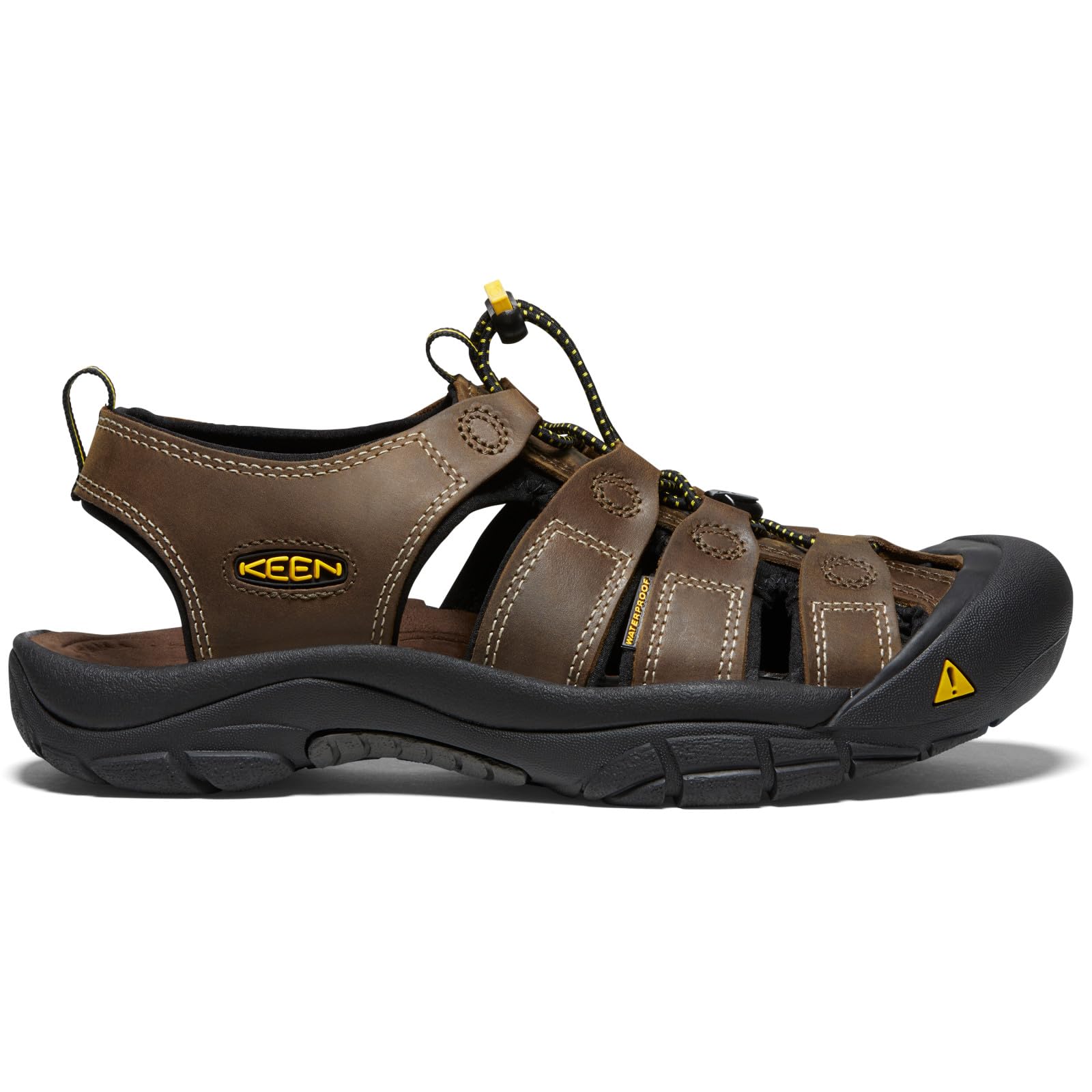 **KEEN Men's Newport Closed Toe Water Sandals – Durable Leather, Comfortable for Hiking, Beach & Outdoor Adventures**