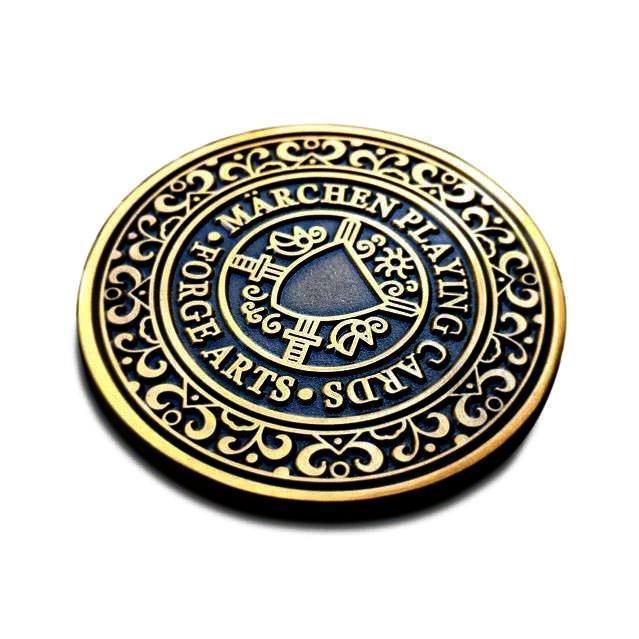 Fairy Tale Dealer Coin - Collectible Fantasy Token for Role Playing Games, Gifts, and Storytelling Adventures