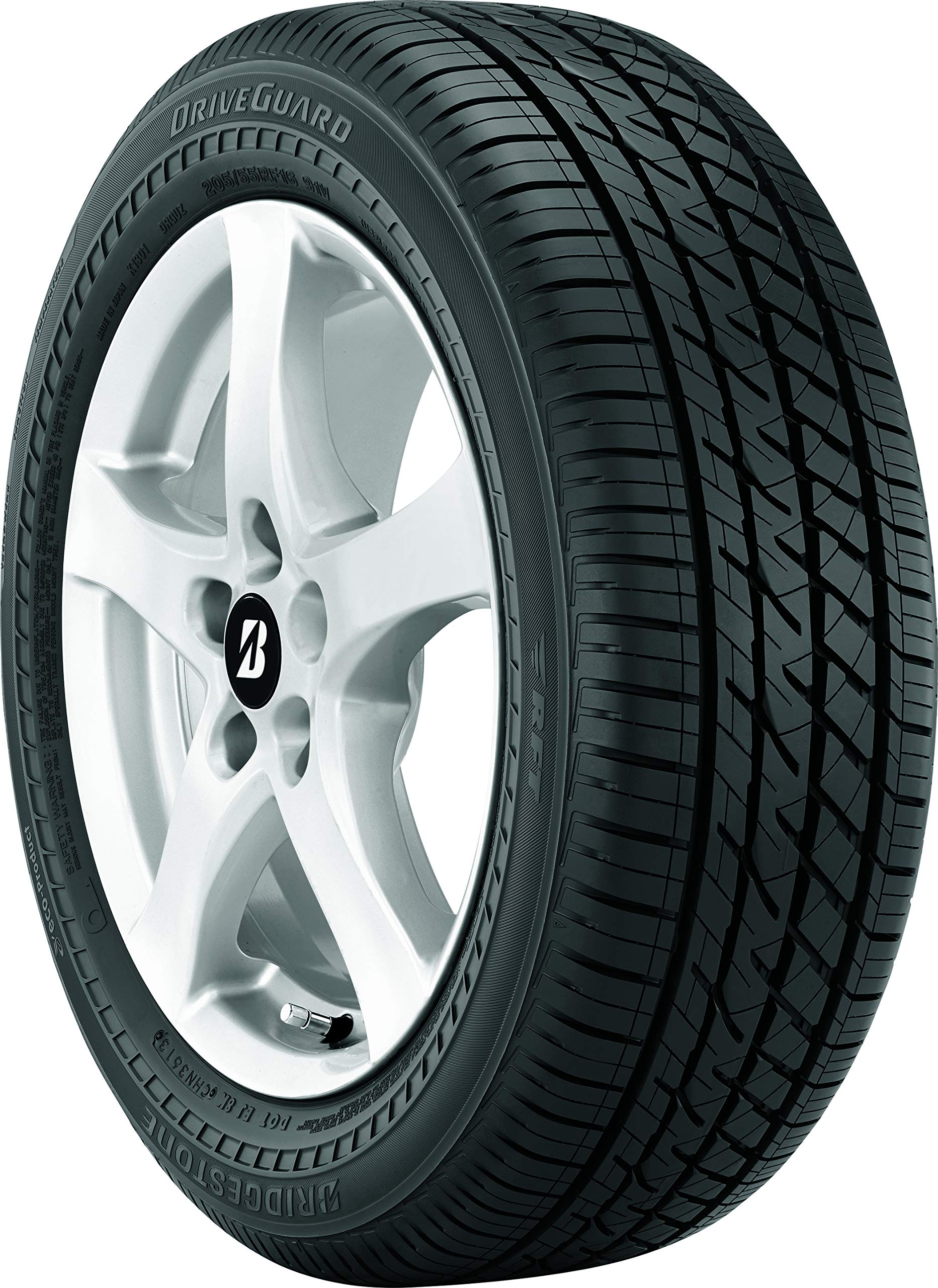 Bridgestone Driveguard All-Season Radial Tire - 255/35R18 94W Run Flat Performance Tire for Sedans & Coupes - Perfect for Daily Commuting & Long Road Trips