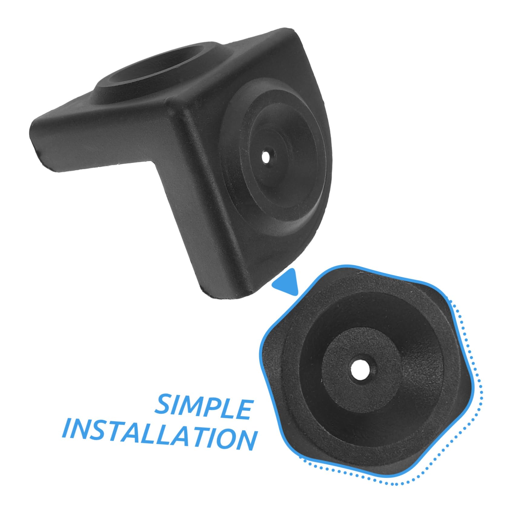 OSALADI 5 Sets Speaker Corner Guards - Anti-Collision Edge Protectors for Furniture (16 Pieces x 5) - Prevent Damage to Walls & Furniture in Home, Office, and Studio Settings