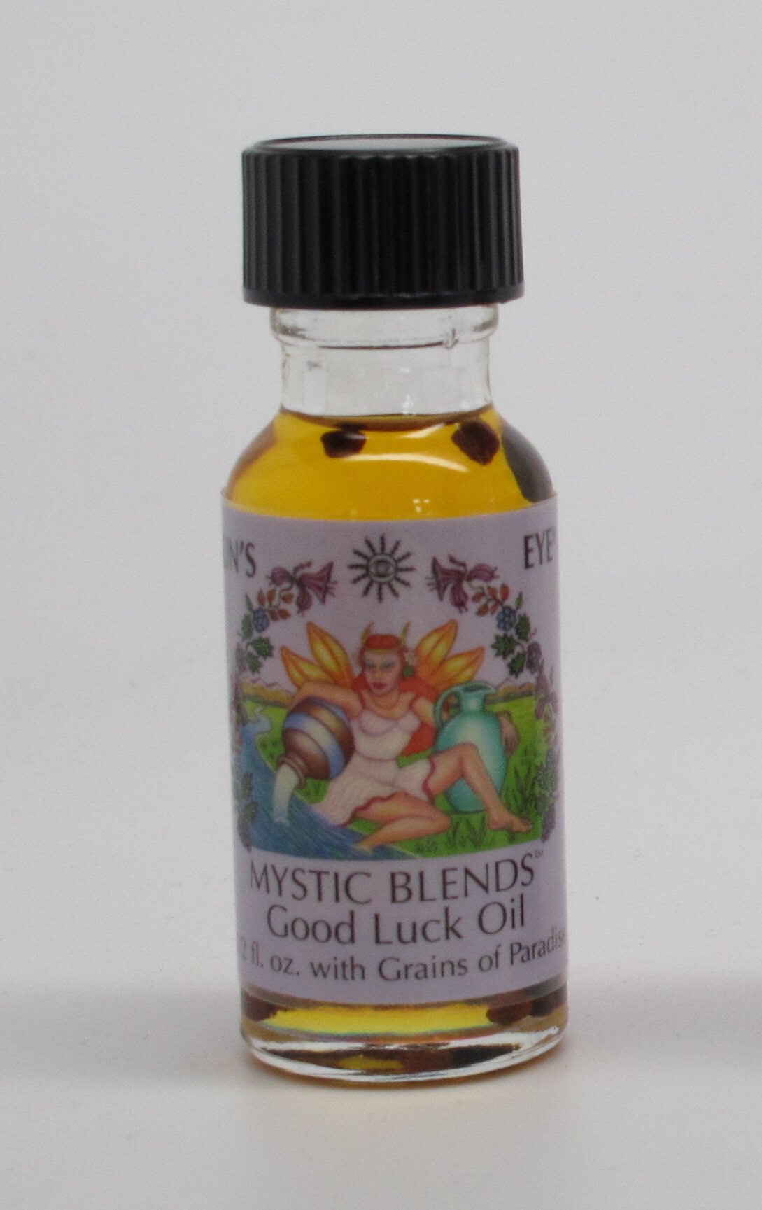 Good Luck Sun's Eye Mystic Blends Essential Oil - 1/2 oz Bottle for Aromatherapy, Meditation & Spiritual Rituals