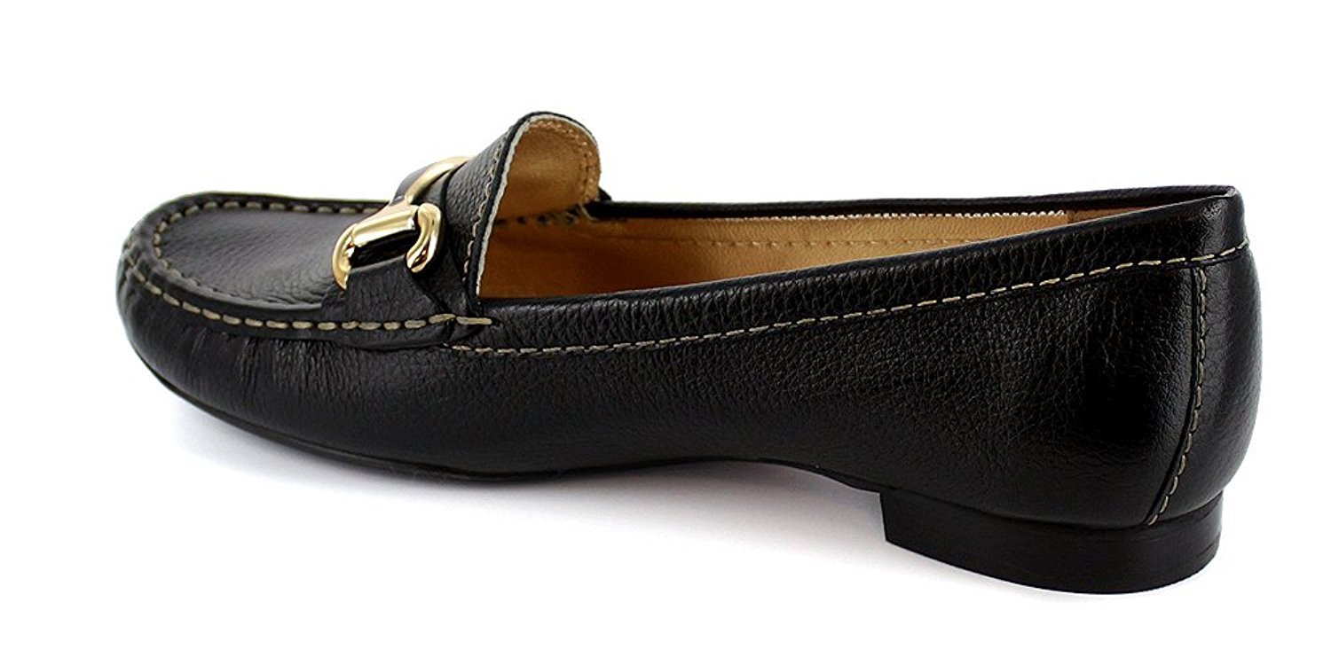 MARC JOSEPH NEW YORK Women's Leather Grand Street Loafers - Comfortable Driving Shoes for Work & Travel | Slip-On Casual Flats for Office, Commuting & Everyday Wear