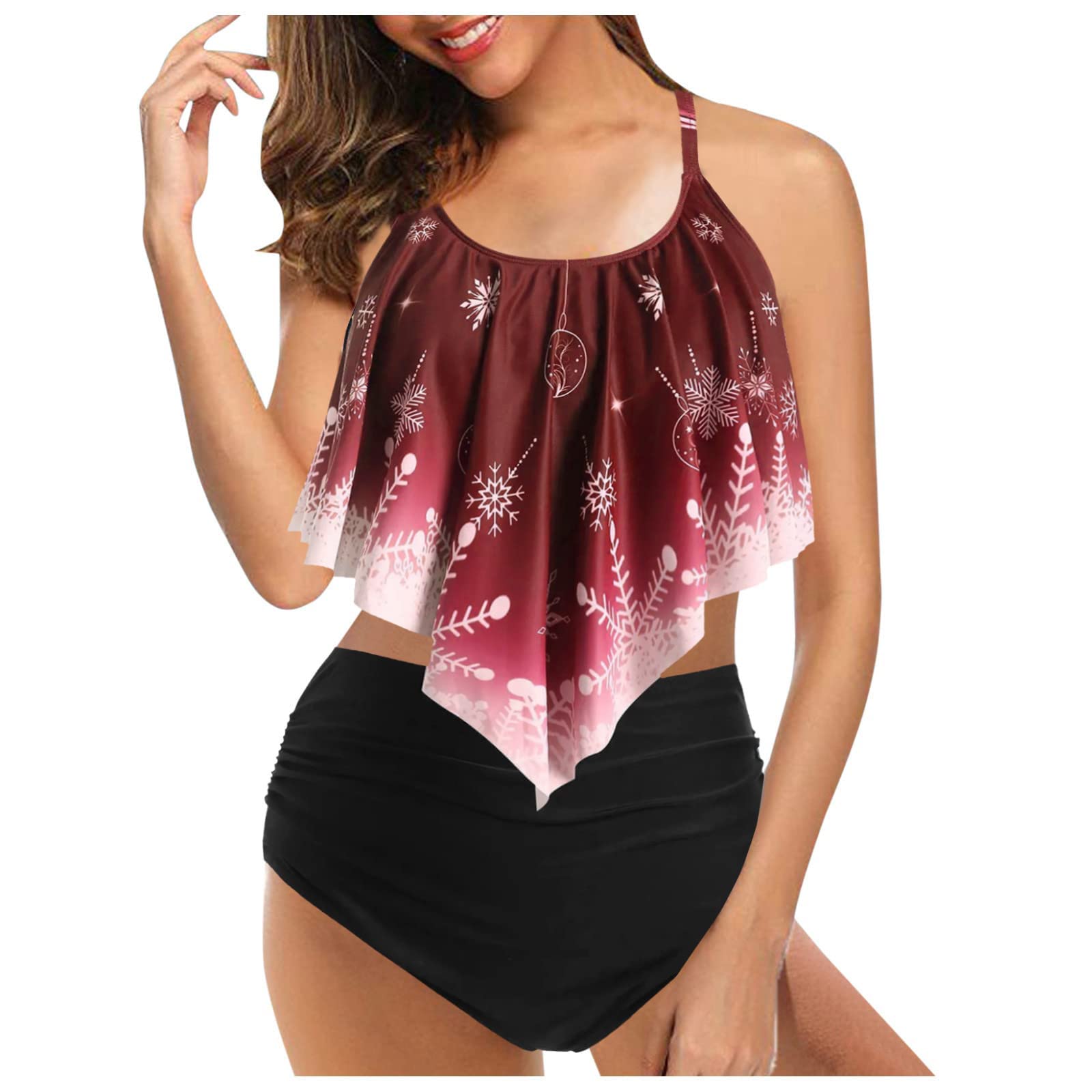 Sexy Women's Bikini Set - Floral Print Two-Piece Swimwear for Beach, Pool & Summer Vacations | Comfortable & Stylish Swimsuits for Women