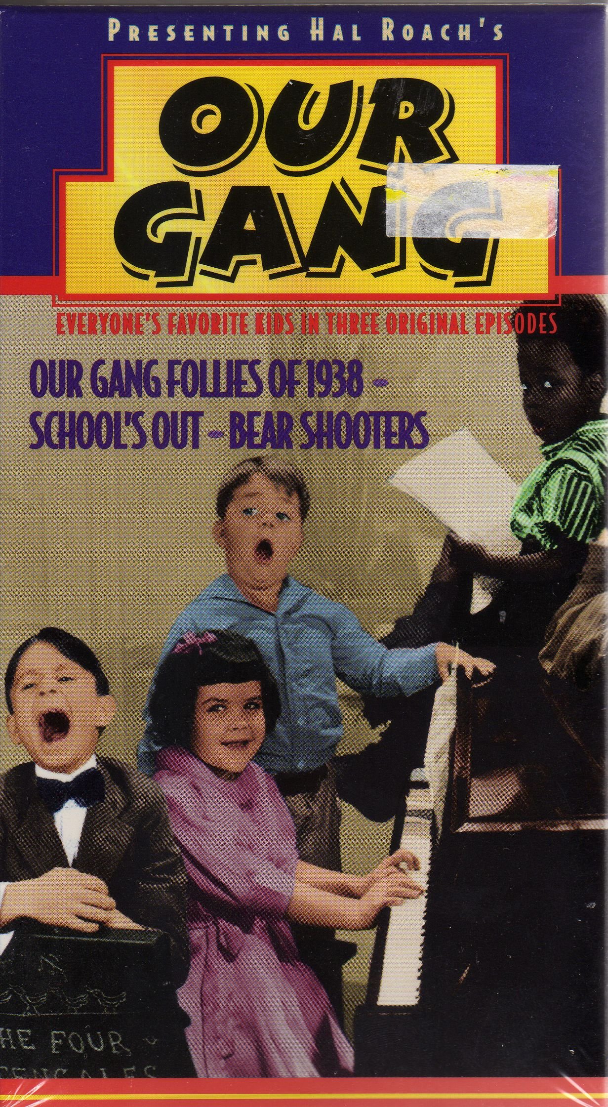 Classic Our Gang Comedies VHS: Follies of 1938, School's Out & Bear Shooters - 3 Episodes Collection | Perfect for Vintage Movie Nights & Comedy Lovers