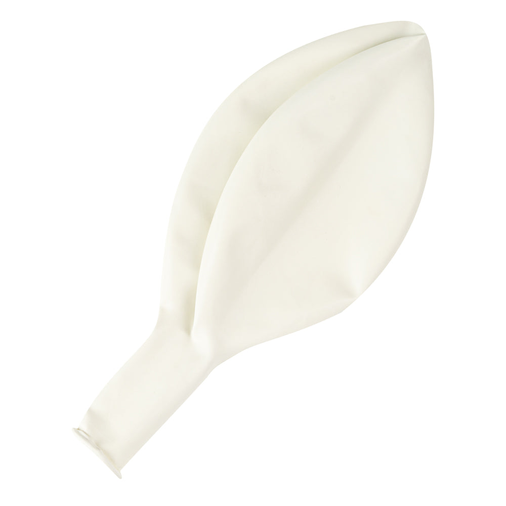 Balloonify Matte White Latex Balloons - 36 Inch, Pack of 10 | Perfect for Birthday Parties, Weddings & Baby Showers