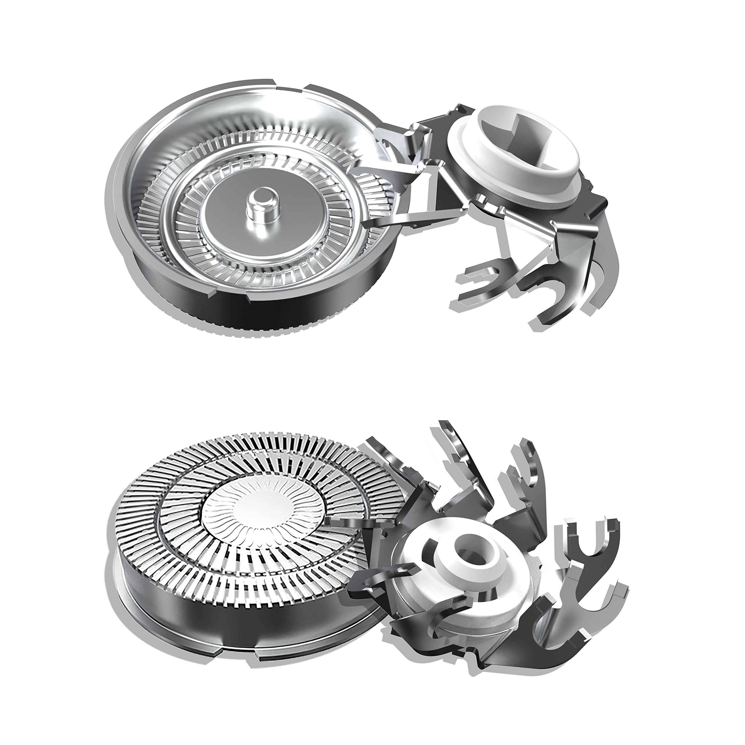 3 Pack Norheirui Replacement HQ8 Shaver Heads for Norelo AT811 AT814 AT815 AT830 AT875 AT880 - Compatible with Norelco Electric Razors - Perfect for Smooth Shaving at Home or Travel