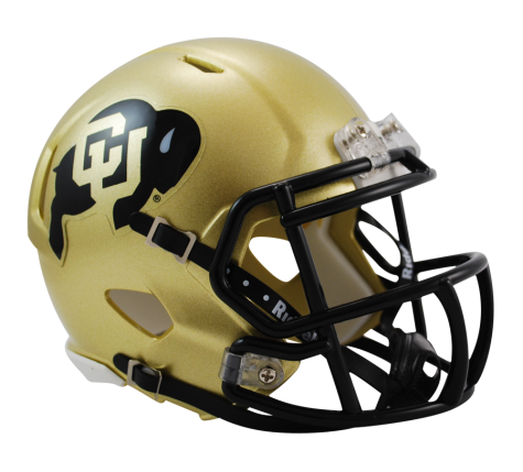 Colorado Buffaloes Riddell Speed Mini Helmet - Authentic College Football Collectible - Perfect for Home Decor, Sports Memorabilia Display, and Gifts for Fans