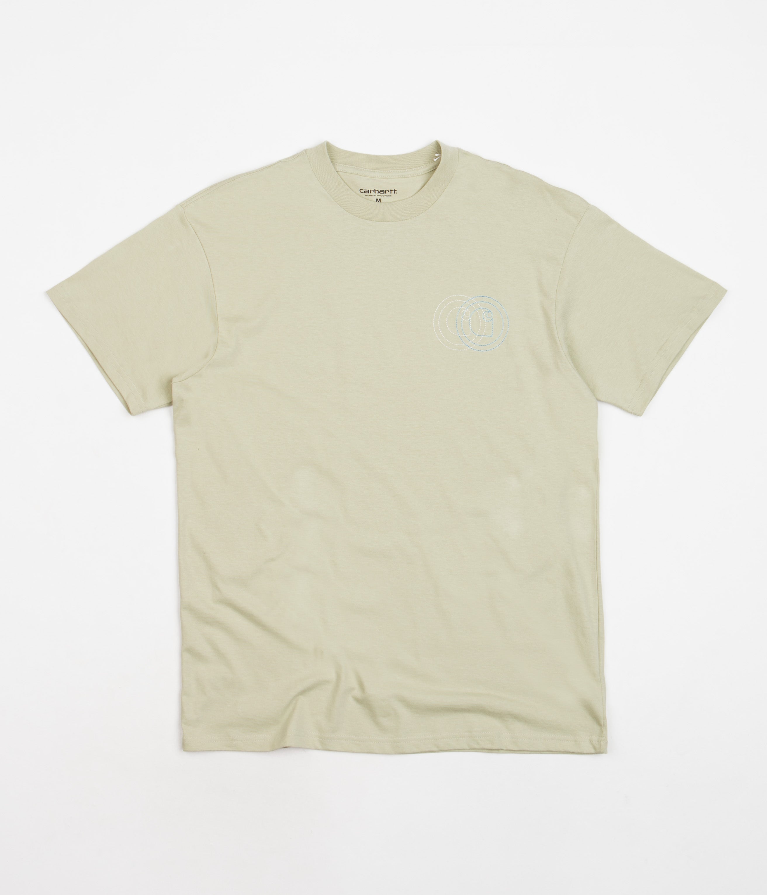 Carhartt Duel T-Shirt for Men - Comfortable Cotton Short Sleeve Tee in Agave Green - Perfect for Work, Outdoor Activities & Casual Wear