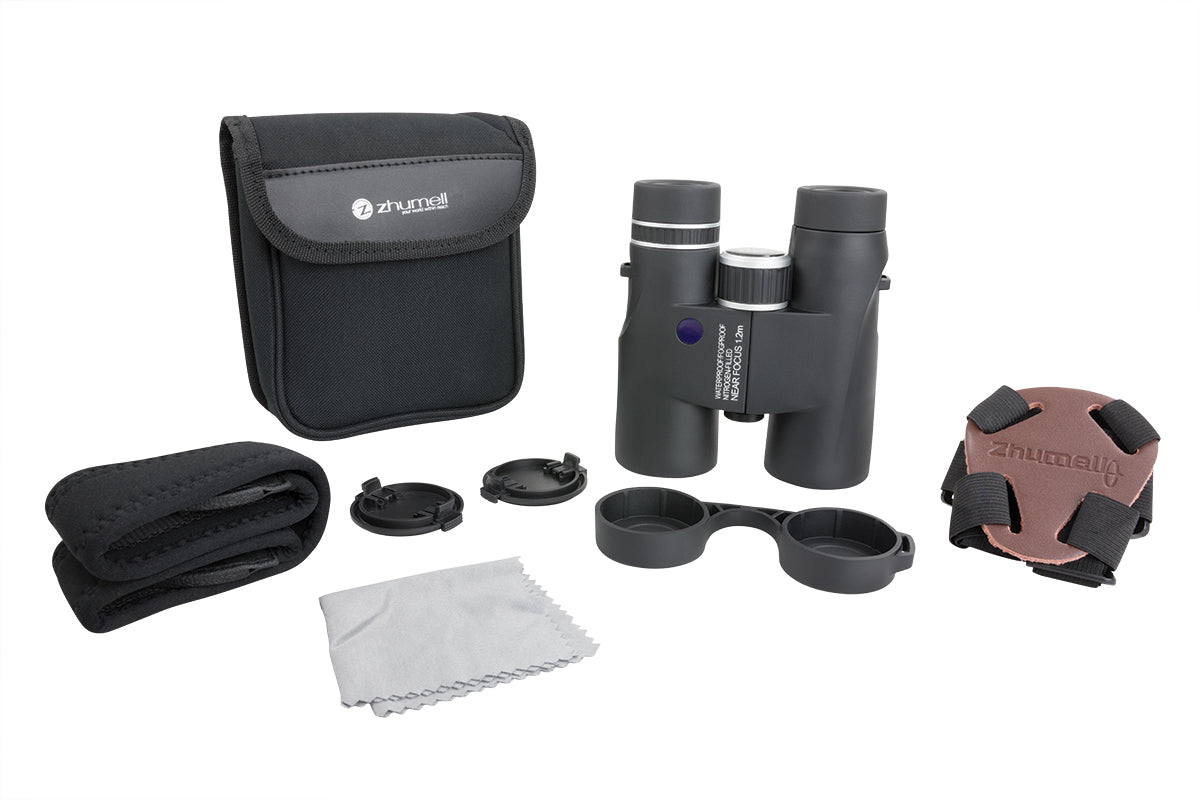 Zhumell 10x42 Waterproof Binoculars for Adults - High Definition Optics, Fog Proof & Shockproof - Perfect for Bird Watching, Hunting, Hiking and Outdoor Adventures