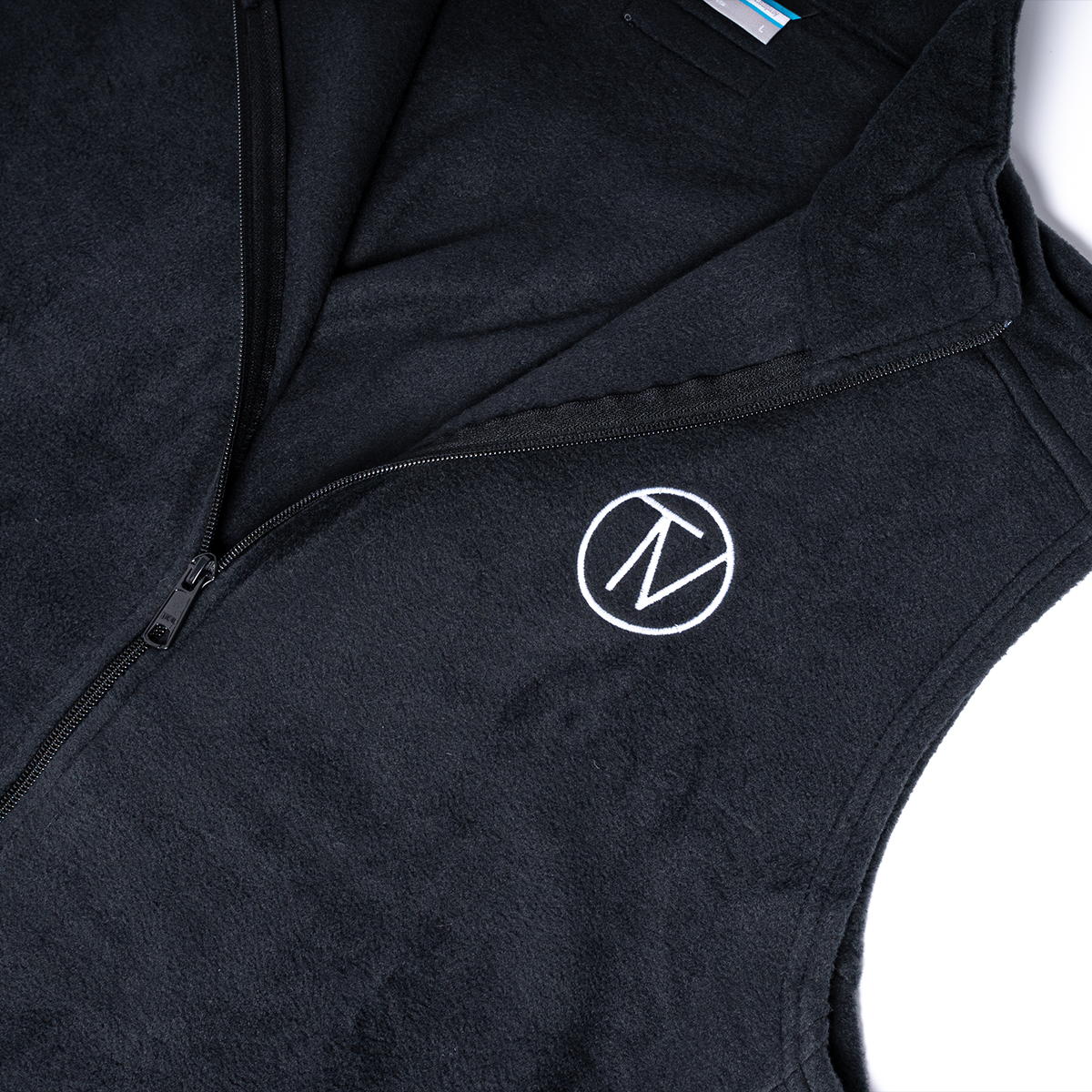 Men's TV Fleece Vest - Lightweight Warm Winter Jacket for Outdoor Activities & Casual Wear