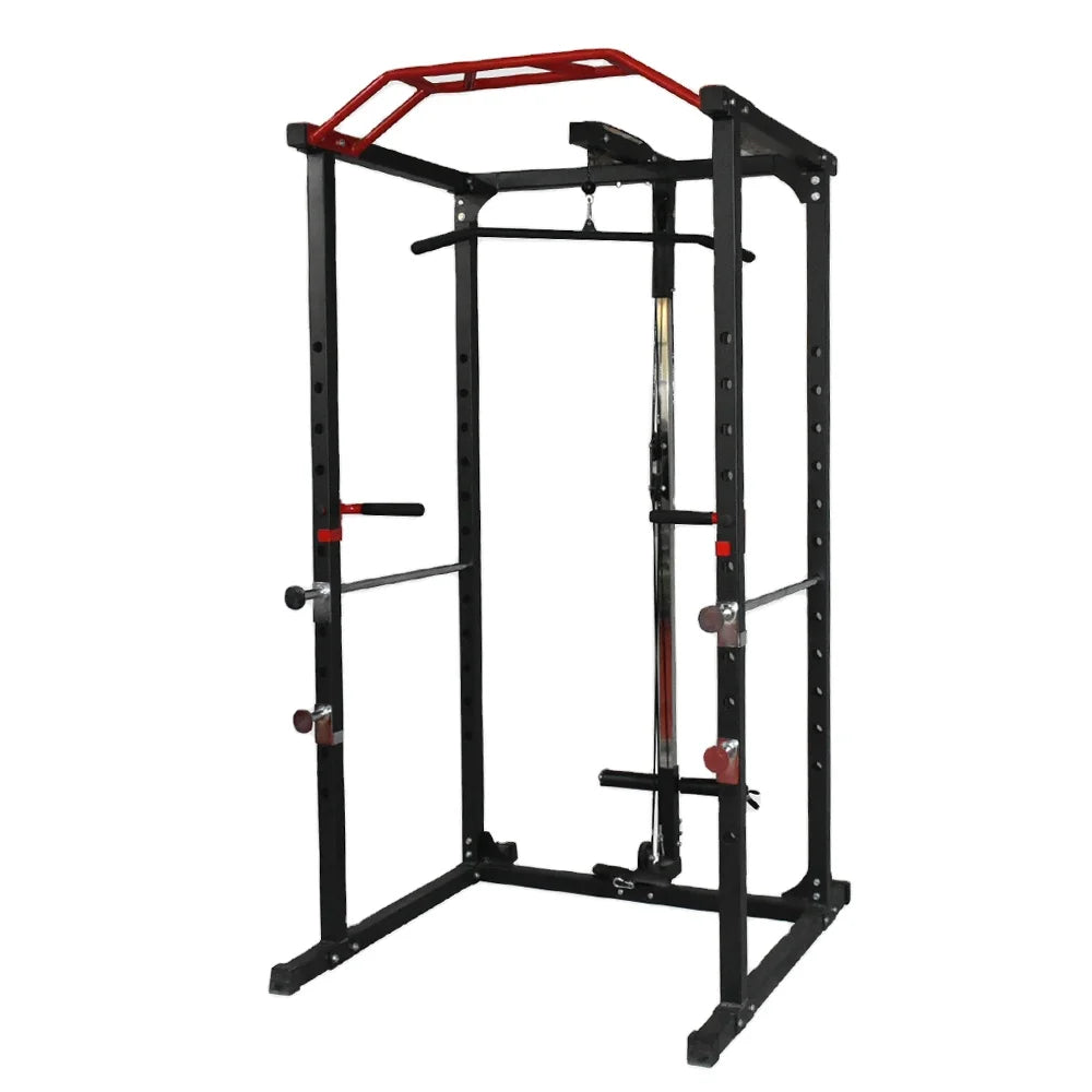 Multi-Functional Home Gym Power Cage - Squat Rack, Weightlifting Equipment for Strength Training | Perfect for Home Workouts & CrossFit Training